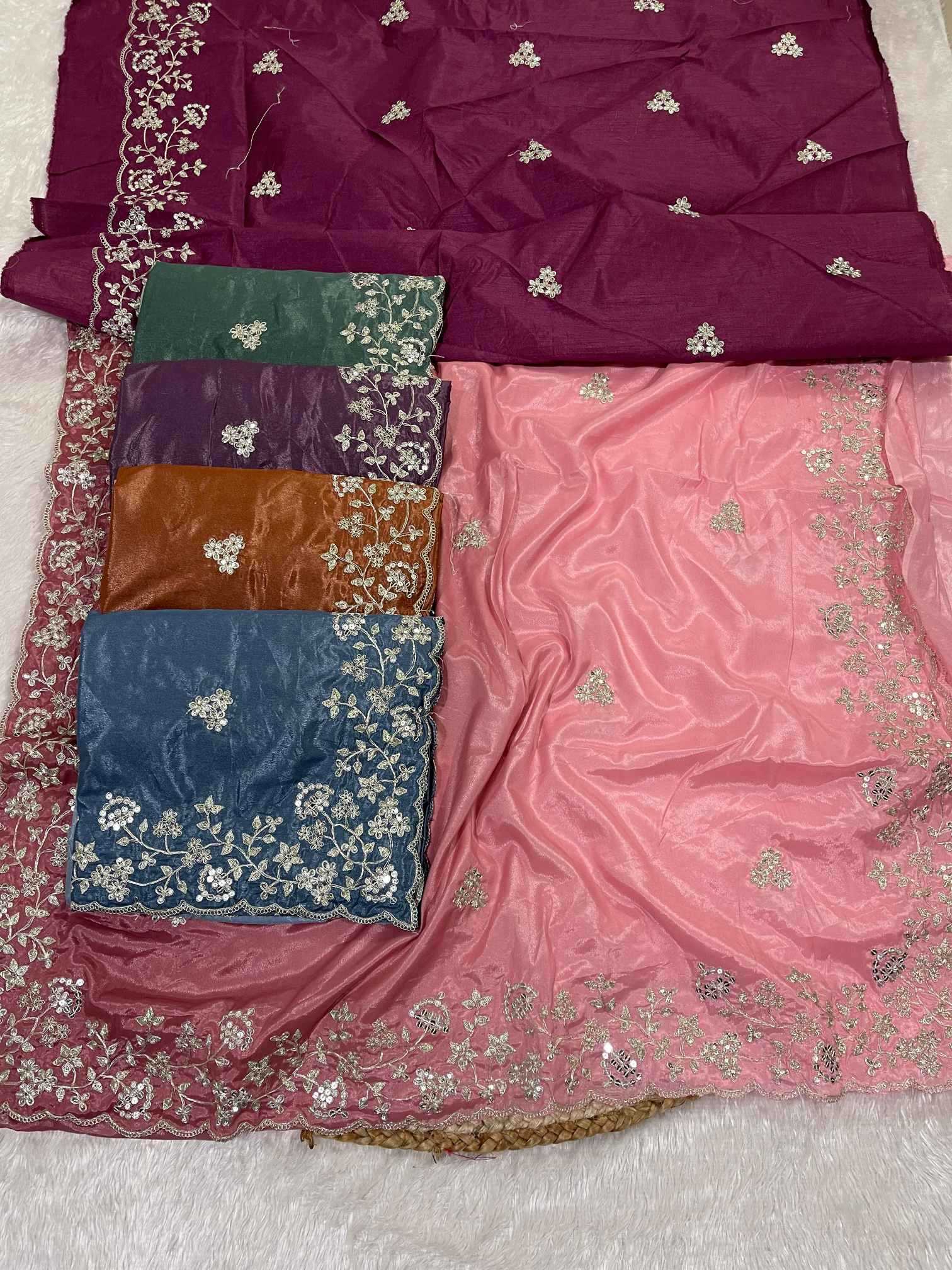 Ynf Fancy KESH725 Anvitaa Sarees Wholesale Designer Sarees Party Wear Sarees Sequence Sarees Manufacturer- Kapda Export