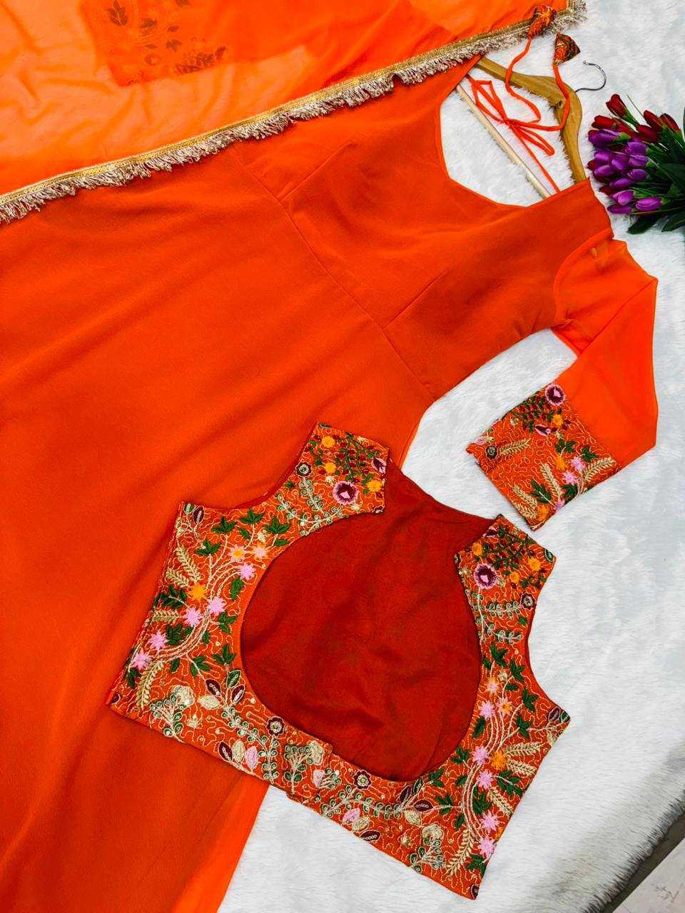 Ynf Faux Georgette KESH531 1068 Gowns Wholesale Anarkali Gown Georgette Gown Designer Gowns Manufacturer- Kapda Export