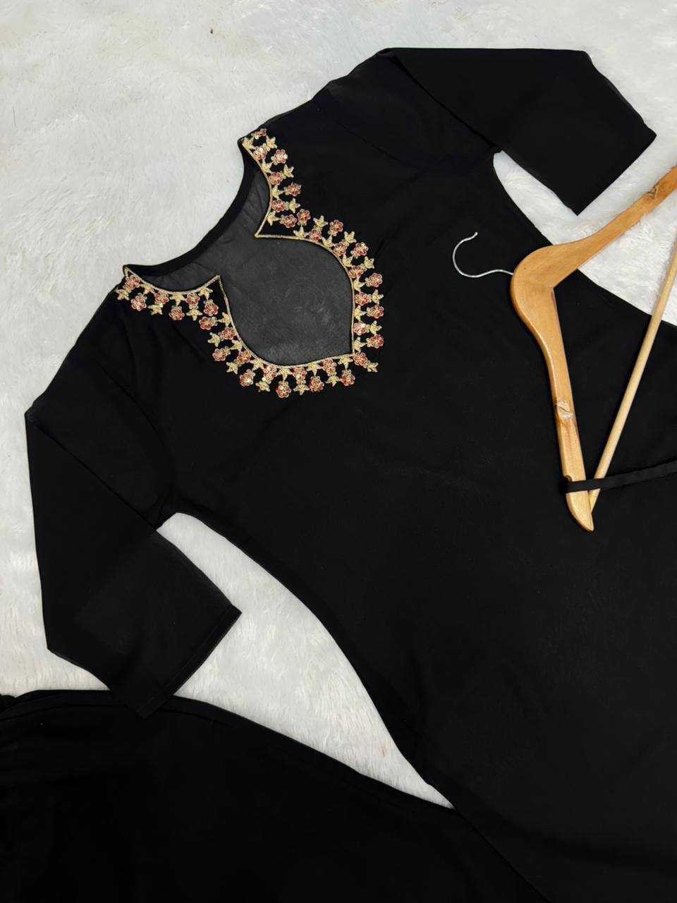 Ynf Faux Georgette KESH531 1069 Suits & Dresses Wholesale Palazzo Suit Georgette Suit Designer Suits Manufacturer- Kapda Export