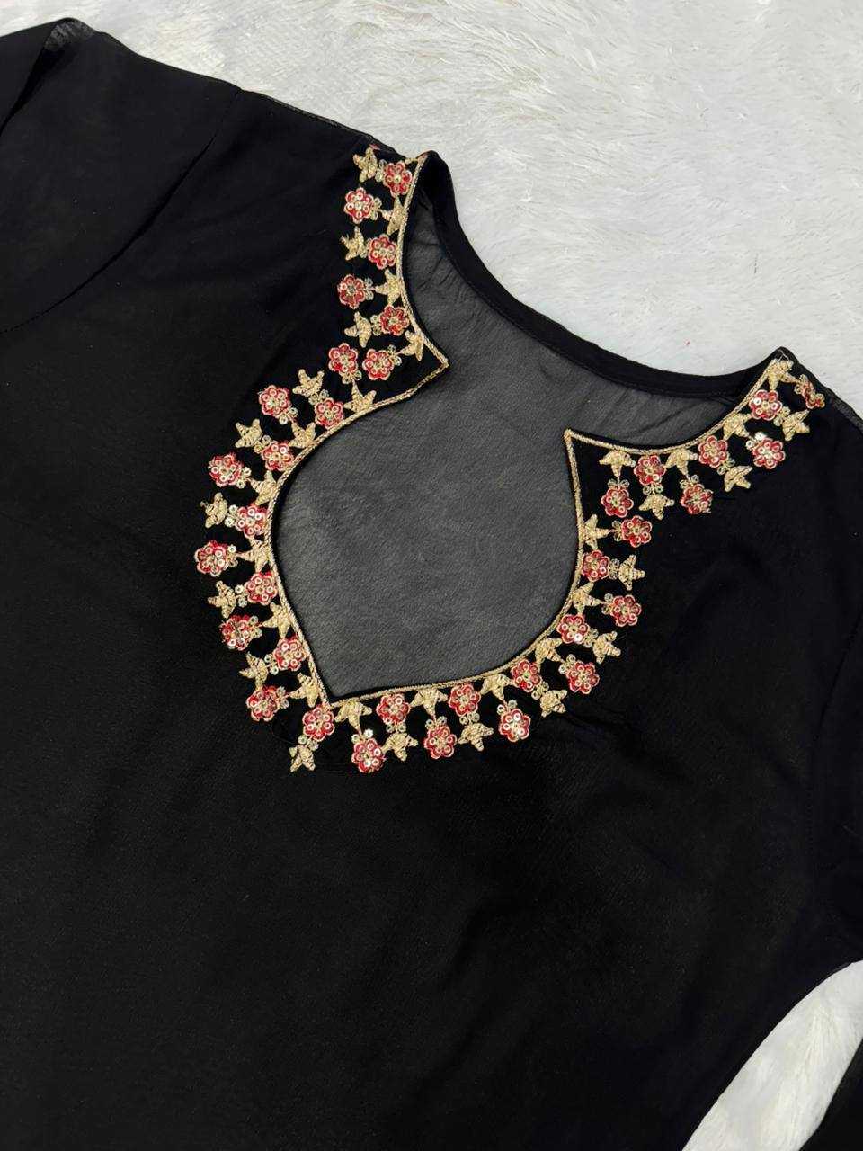 Ynf Faux Georgette KESH531 1069 Suits & Dresses Wholesale Palazzo Suit Georgette Suit Designer Suits Manufacturer- Kapda Export