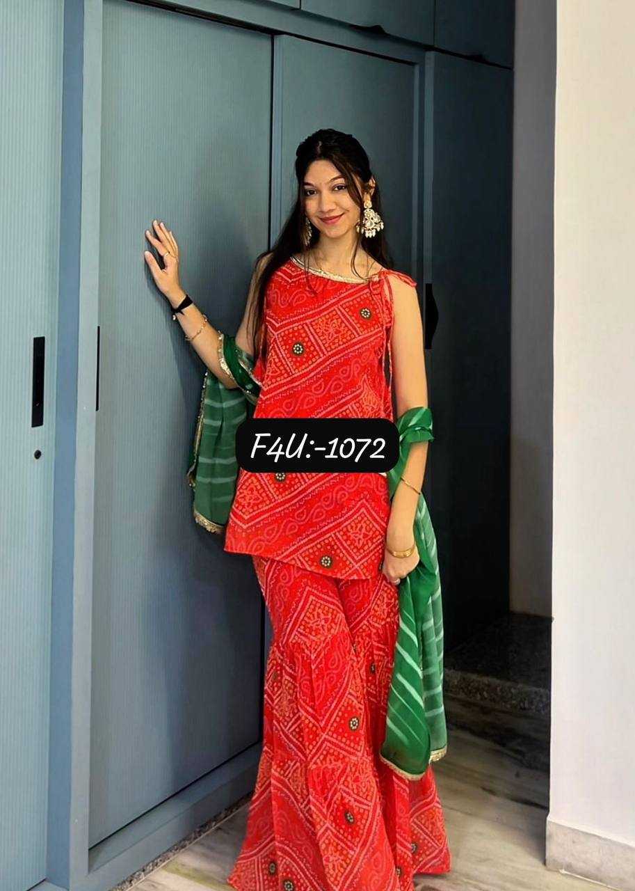 Ynf Faux Georgette KESH531 1072 Suits & Dresses Wholesale Sharara Salwar Suits Printed Suits Georgette Suit Manufacturer- Kapda Export