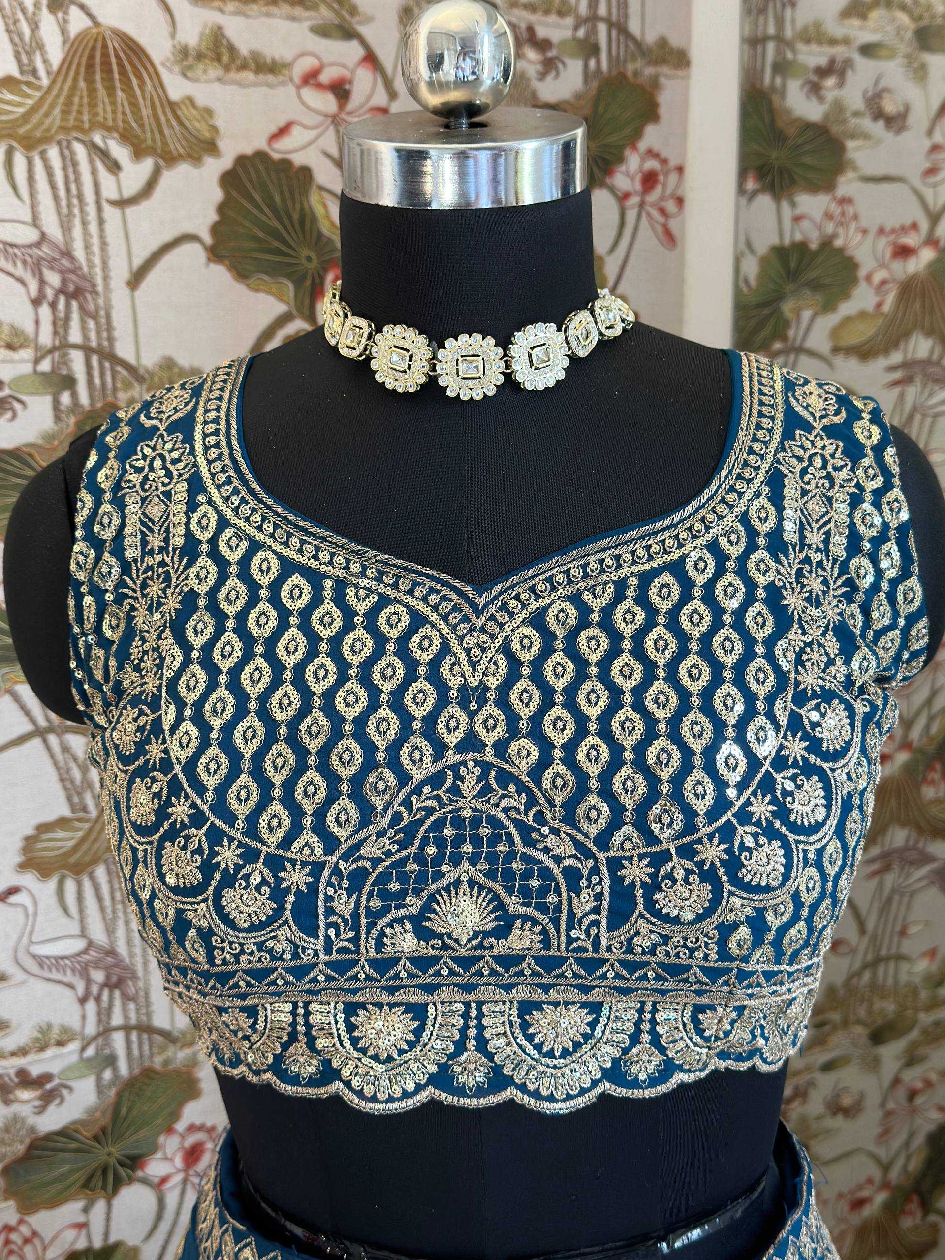 Ynf Faux Georgette KESH533 9238 Lehengas Wholesale Designer Lehenga Wedding Lehenga Embroidered Lehenga Manufacturer- Kapda Export