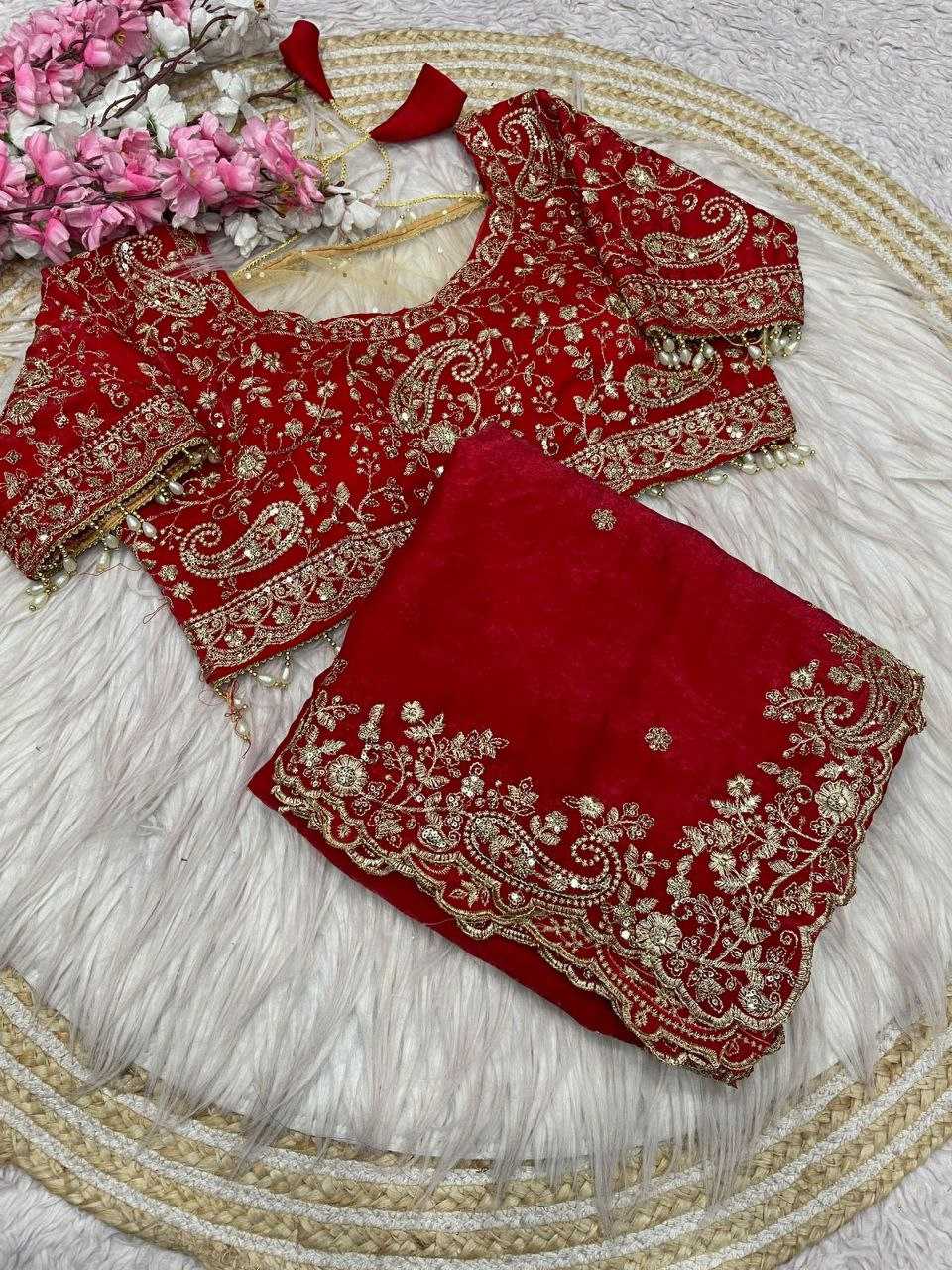 Ynf FENDY KESH554 MOHINI Sarees Wholesale Sequence Sarees Embroidered Sarees Satin Sarees Manufacturer- Kapda Export