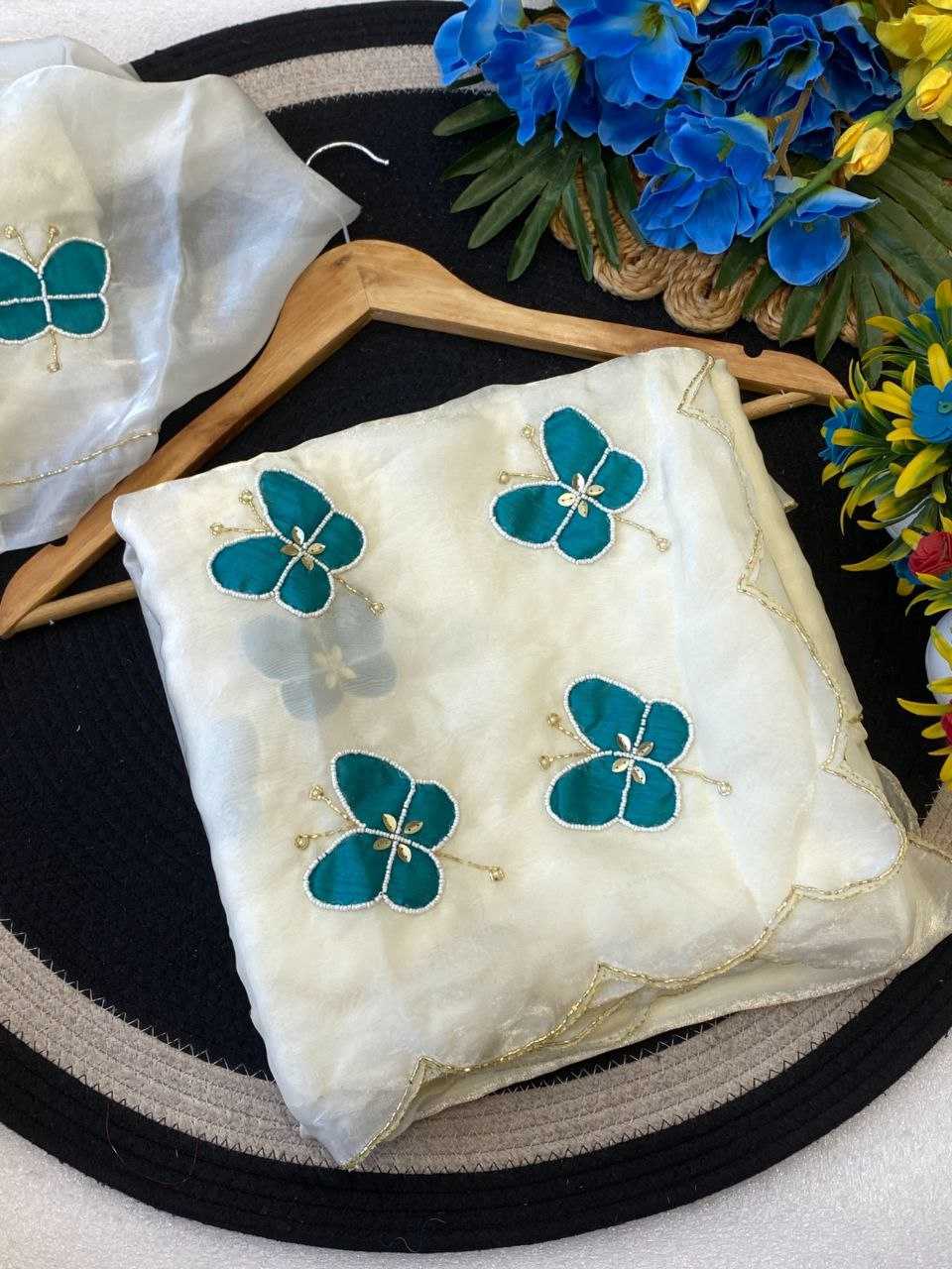 Ynf FENDY KESH554 TAMNNA Sarees Wholesale Hand Work Sarees Butta Sarees Satin Sarees Manufacturer- Kapda Export