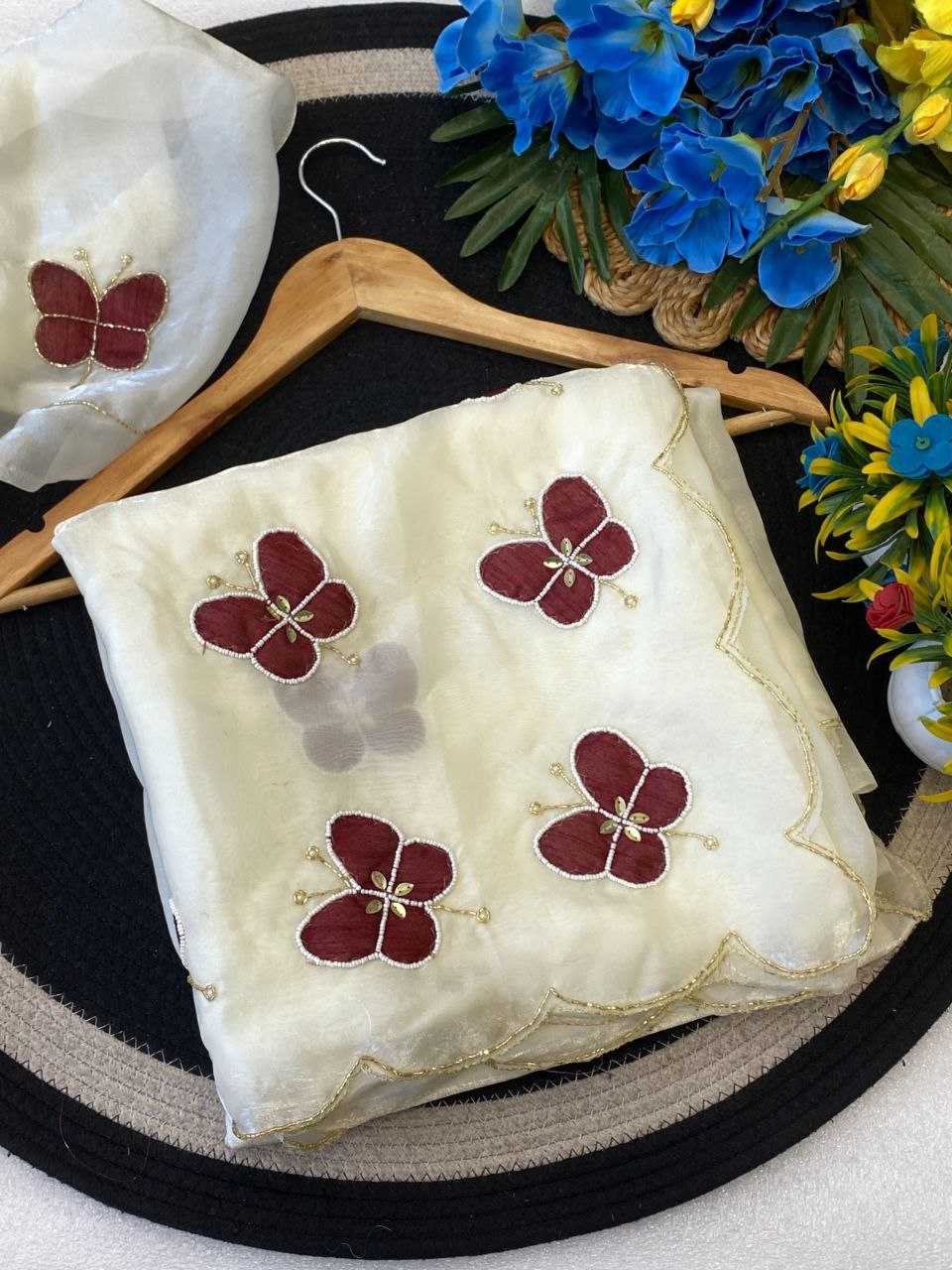 Ynf FENDY KESH554 TAMNNA Sarees Wholesale Hand Work Sarees Butta Sarees Satin Sarees Manufacturer- Kapda Export