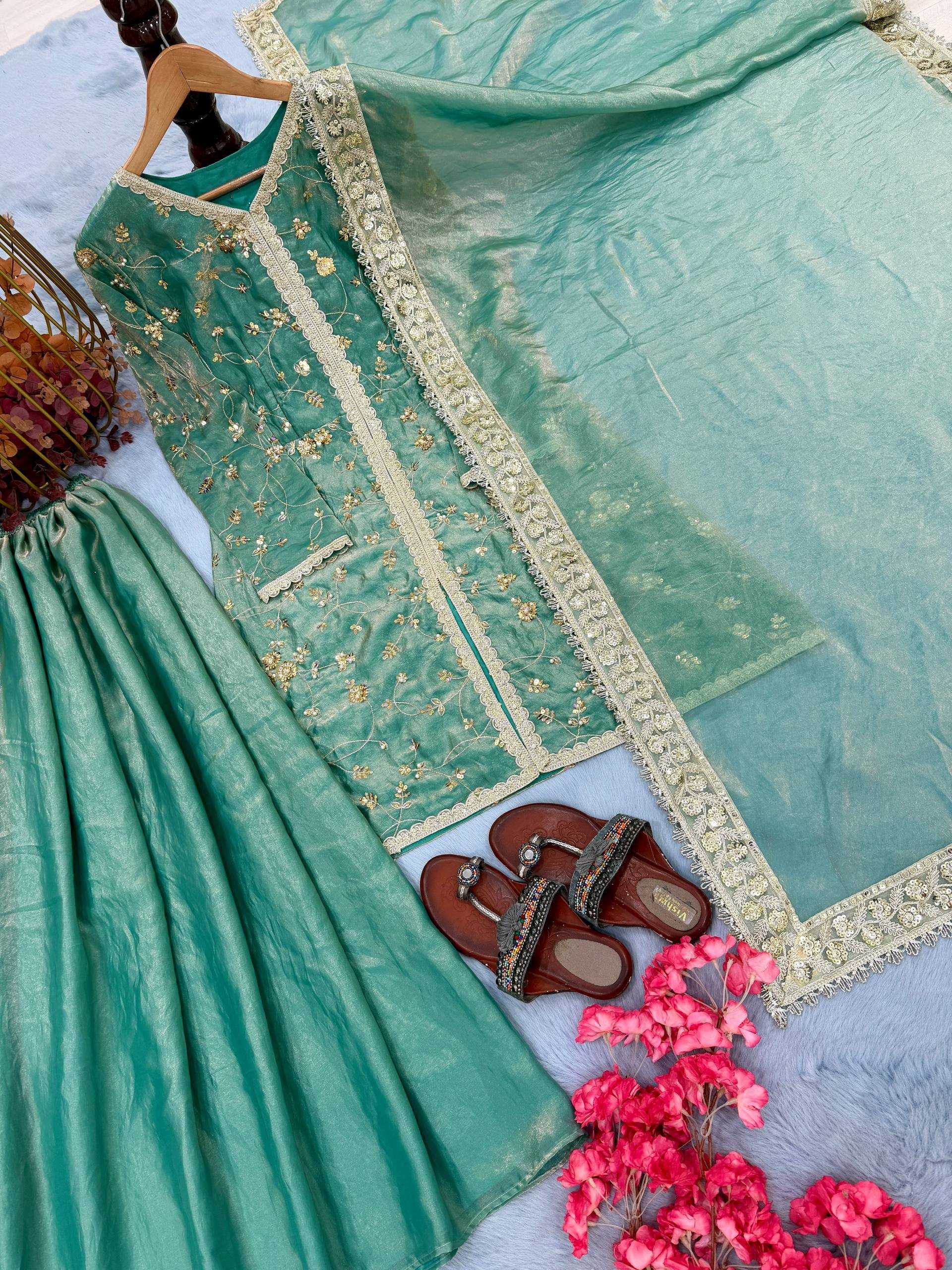 Ynf FENDY KESH614 037 Suits & Dresses Wholesale Palazzo Suit Party wear suits Designer Suits Manufacturer- Kapda Export