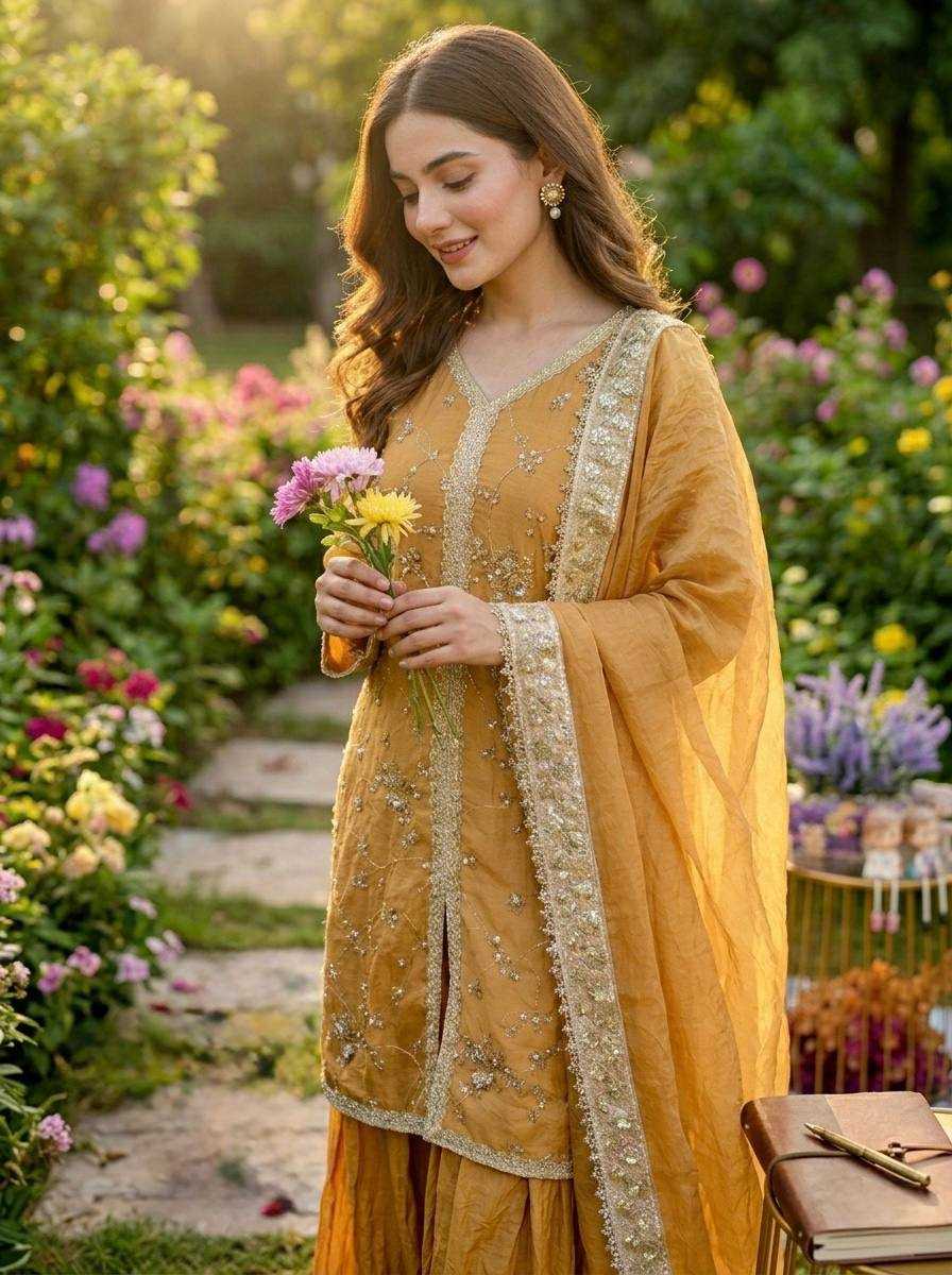 Ynf FENDY KESH614 037 Suits & Dresses Wholesale Palazzo Suit Party wear suits Designer Suits Manufacturer- Kapda Export