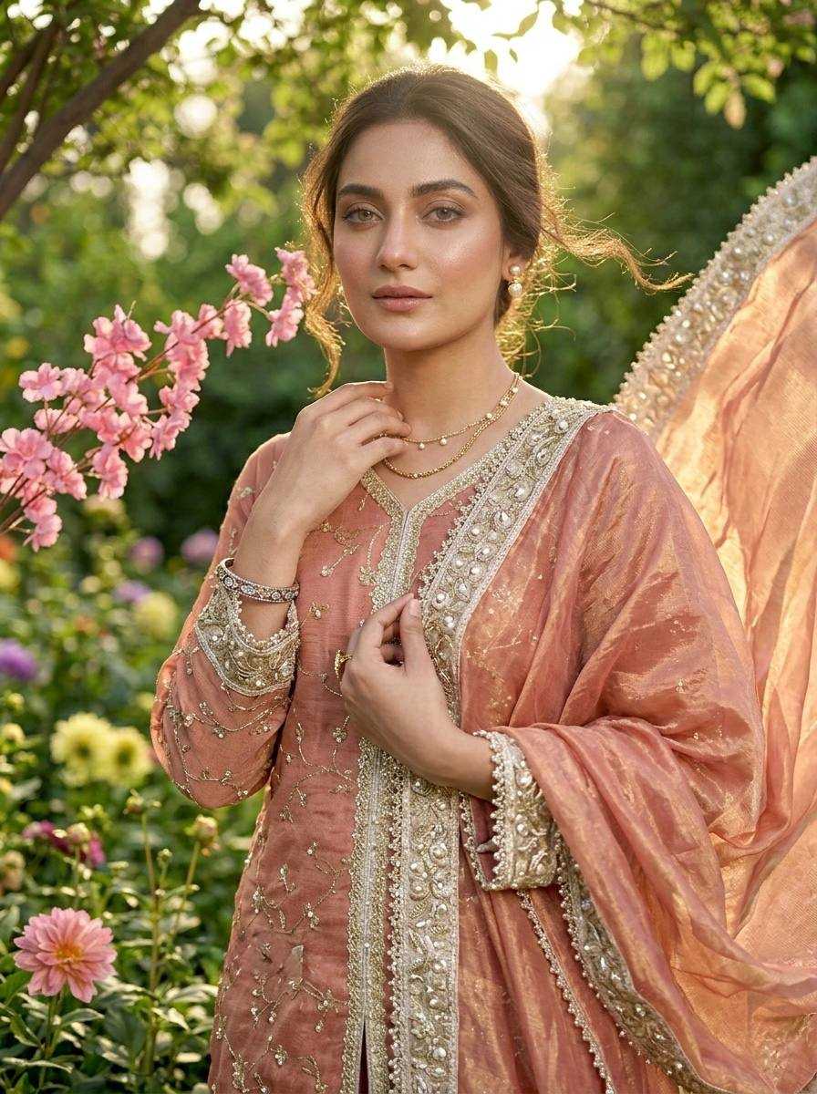 Ynf FENDY KESH614 037 Suits & Dresses Wholesale Palazzo Suit Party wear suits Designer Suits Manufacturer- Kapda Export