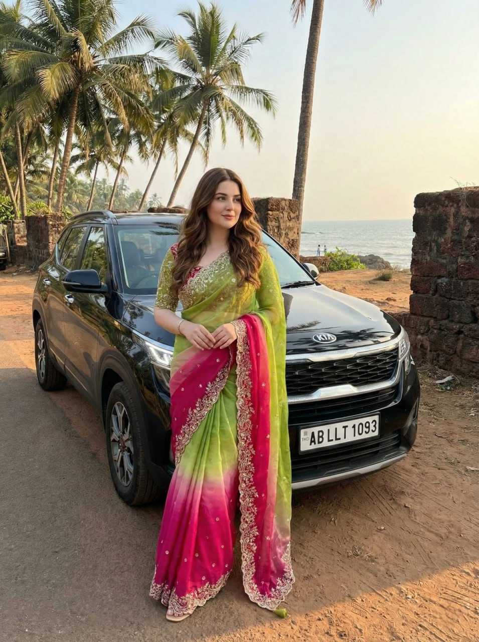 Ynf FENDY KESH651 kavya Sarees Wholesale Sequence Sarees Embroidered Sarees Butta Sarees Manufacturer- Kapda Export