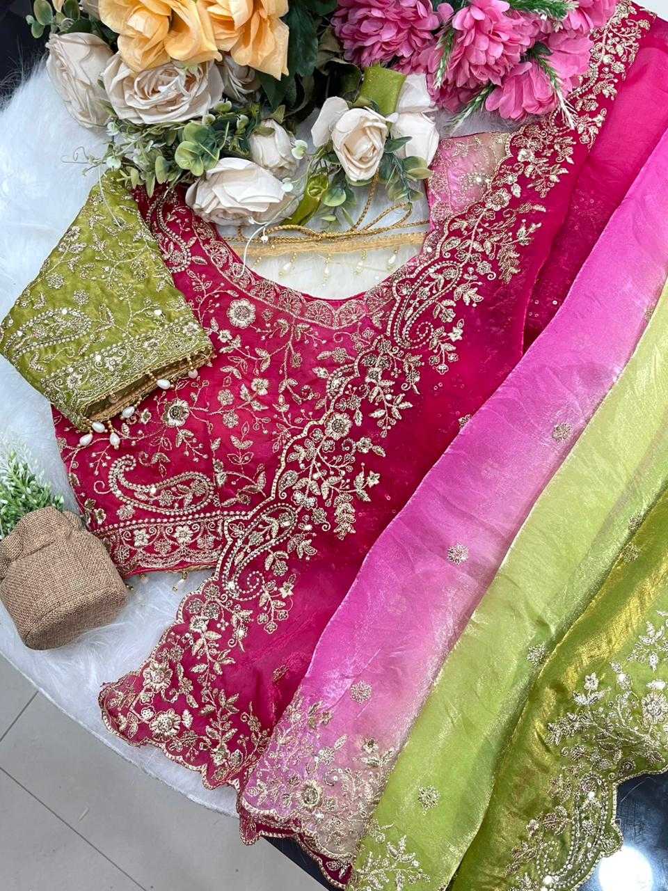 Ynf FENDY KESH651 kavya Sarees Wholesale Sequence Sarees Embroidered Sarees Butta Sarees Manufacturer- Kapda Export