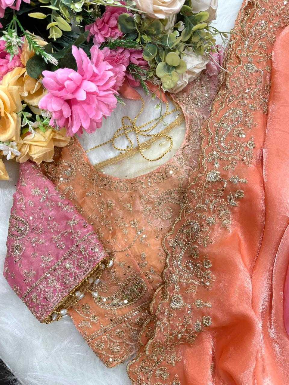 Ynf FENDY KESH651 kavya Sarees Wholesale Sequence Sarees Embroidered Sarees Butta Sarees Manufacturer- Kapda Export