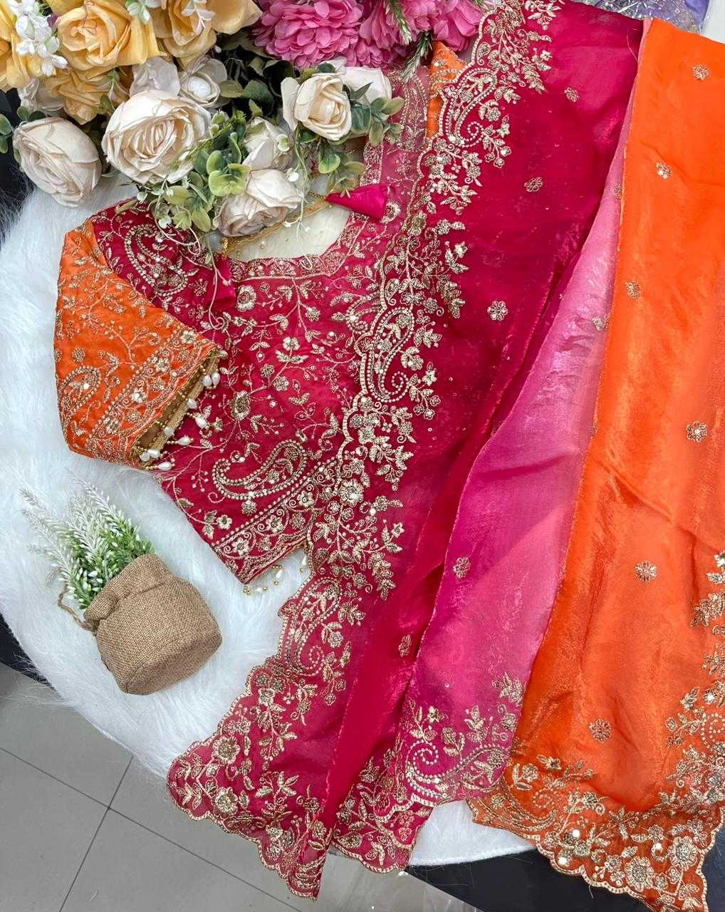 Ynf FENDY KESH651 kavya Sarees Wholesale Sequence Sarees Embroidered Sarees Butta Sarees Manufacturer- Kapda Export