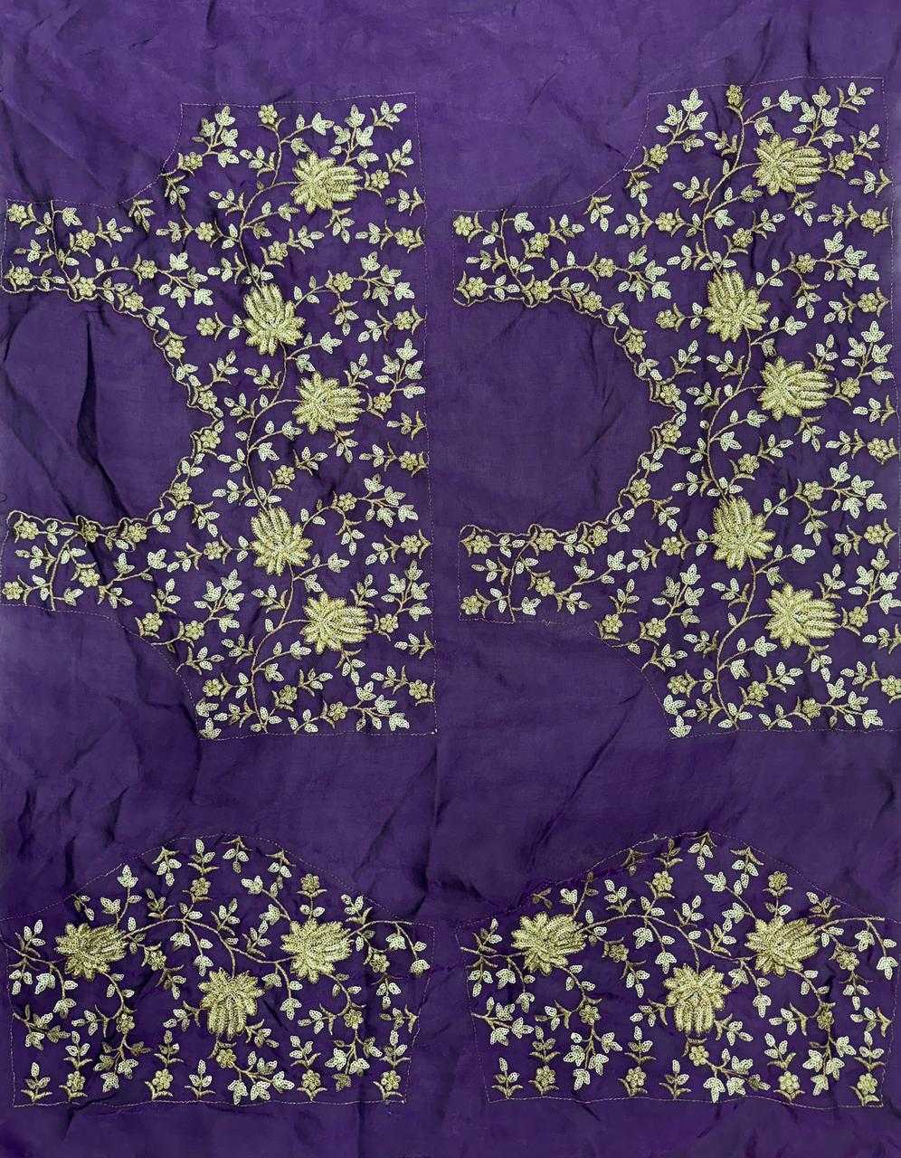 Ynf FENDY KESH651 Maniyar Sarees Wholesale Sequence Sarees Embroidered Sarees Zari Border Sarees Manufacturer- Kapda Export