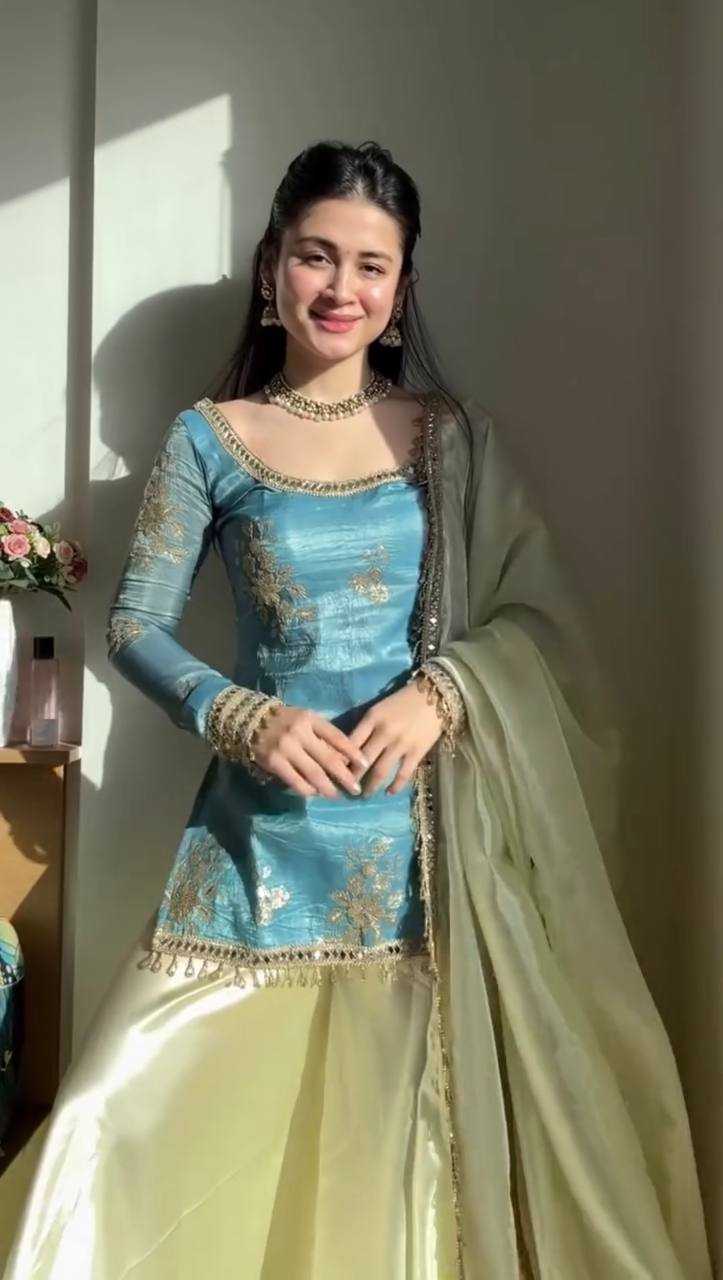 Ynf FENDY RIN162 5989 Suits & Dresses Wholesale Palazzo Suit Party wear suits Designer Suits Manufacturer- Kapda Export