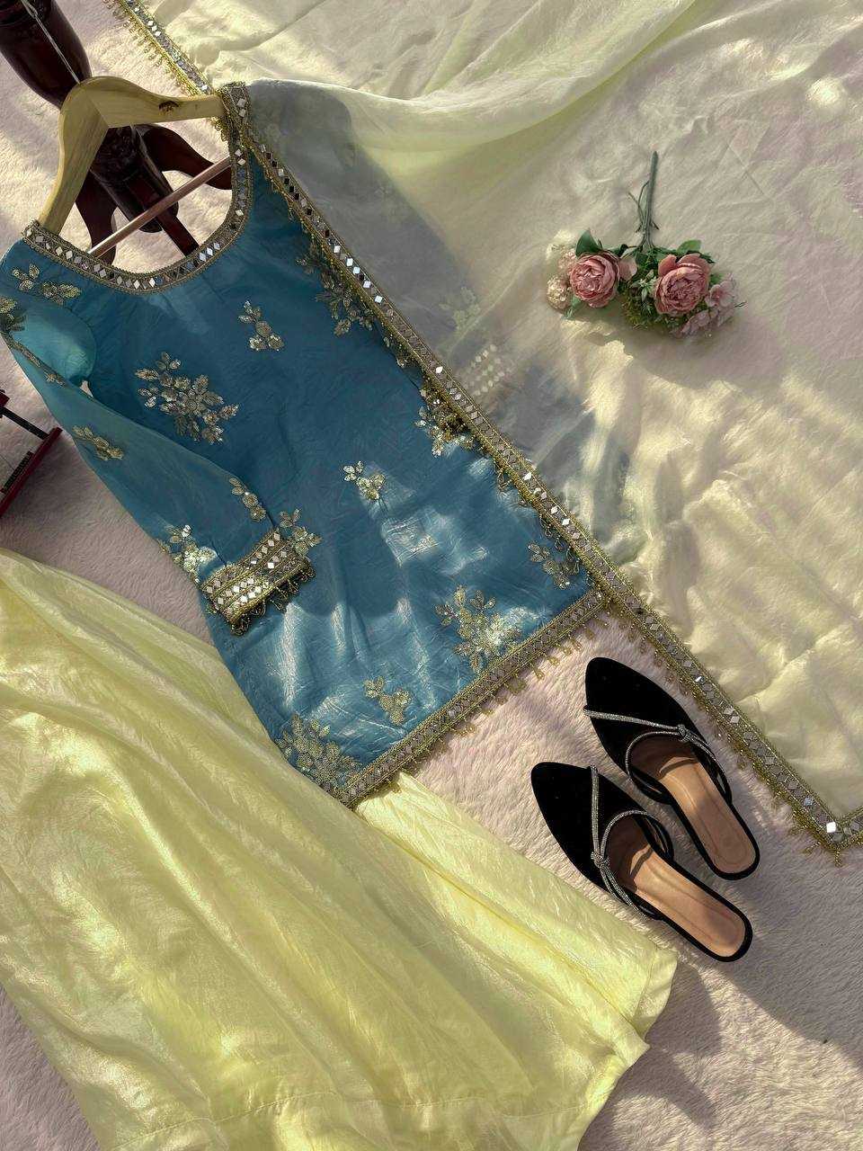 Ynf FENDY RIN162 5989 Suits & Dresses Wholesale Palazzo Suit Party wear suits Designer Suits Manufacturer- Kapda Export