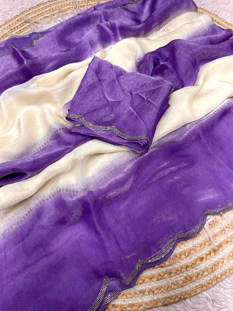 Ynf FENDY RIN230 626 Sarees Wholesale Party Wear Sarees Ajrakh Sarees Satin Sarees Manufacturer- Kapda Export