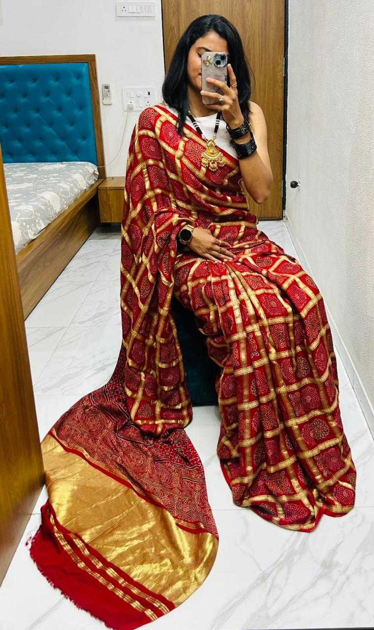 Ynf Gajji Silk KESH576 269 Sarees Festive Collections Wholesale Bandhani Bandhej Sarees Traditional Sarees Silk Sarees Manufacturer- Kapda Export