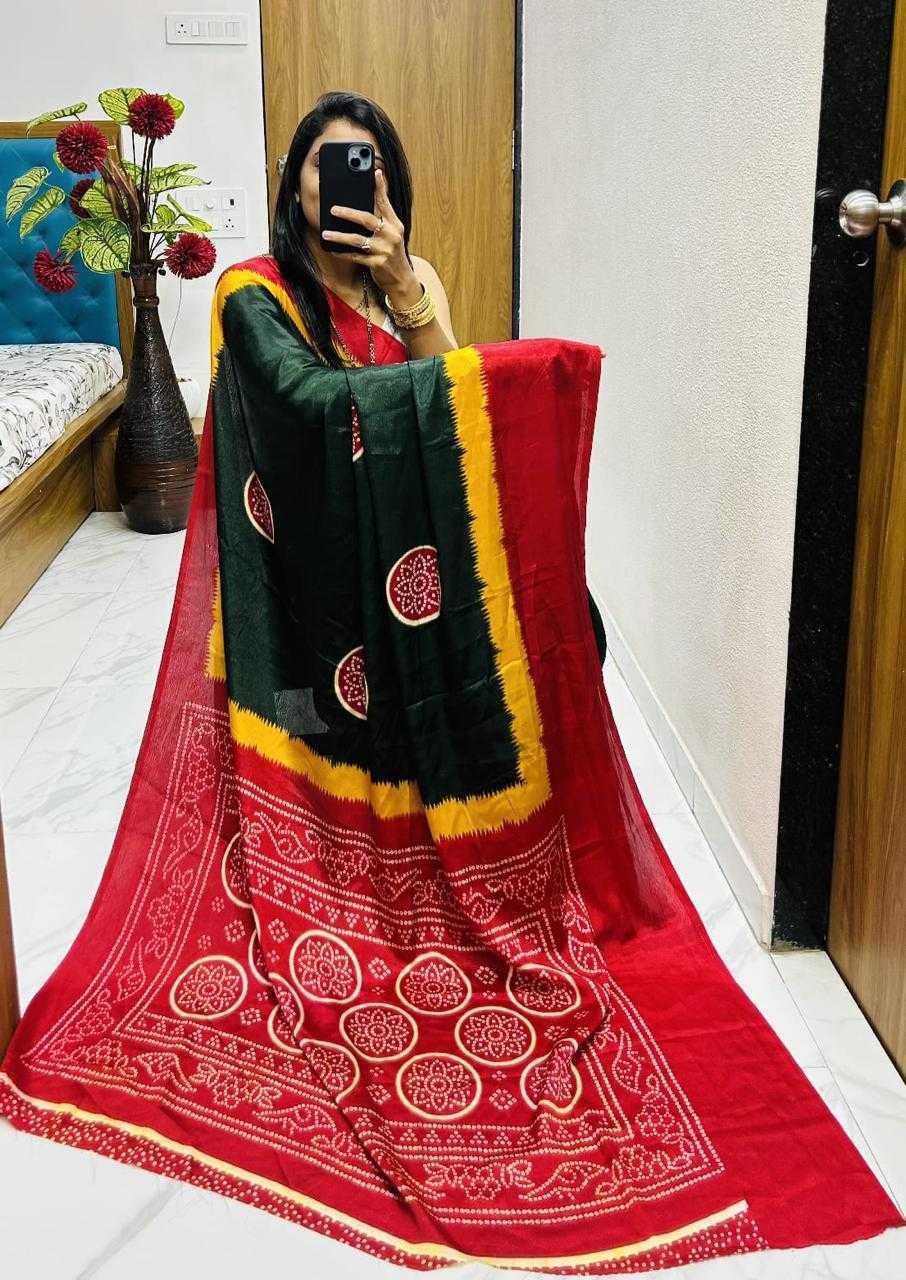 Ynf Gajji Silk KESH576 Aimaara Sarees Silk Sarees Wholesale Ajrakh Sarees Gajji Modal Sarees Soft Silk Sarees Manufacturer- Kapda Export