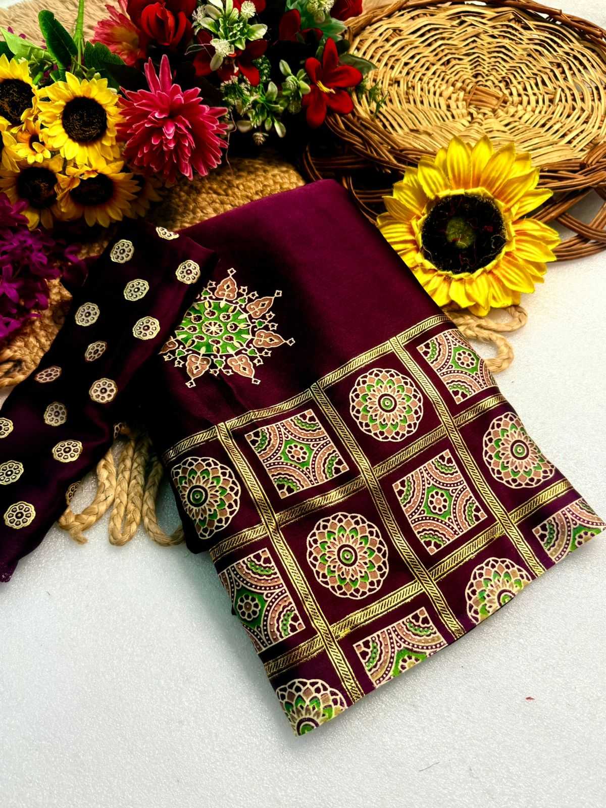Ynf Gajji Silk KESH576 Samyra Silk Sarees Wholesale Gajji Modal Sarees Soft Silk Sarees Designer Silk Sarees Manufacturer- Kapda Export