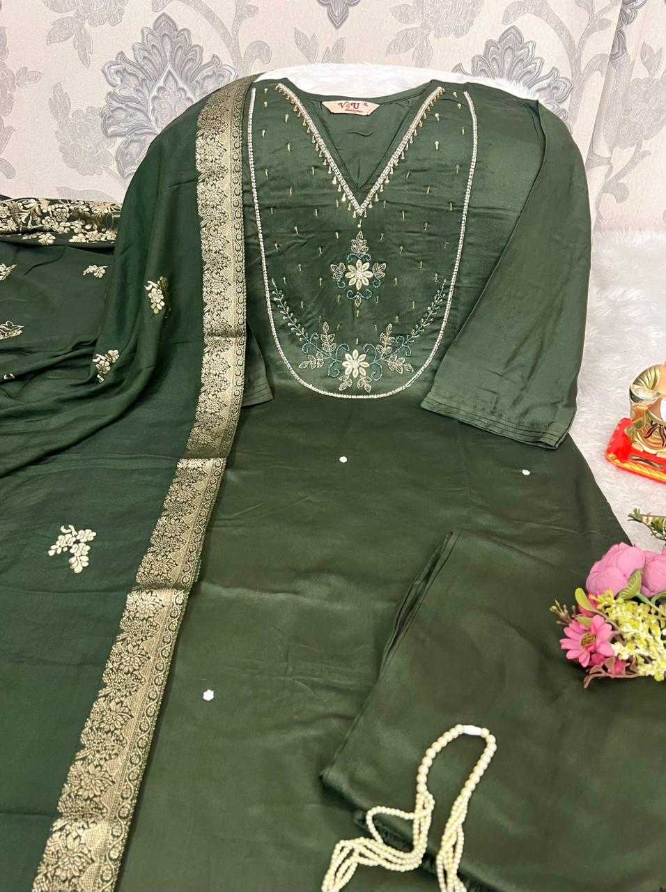 Ynf Gajji Silk KESH594 Aabroo Kurti Plus Size Collections Wholesale Designer Kurtis Silk Kurtis Kurti With Pants Manufacturer- Kapda Export