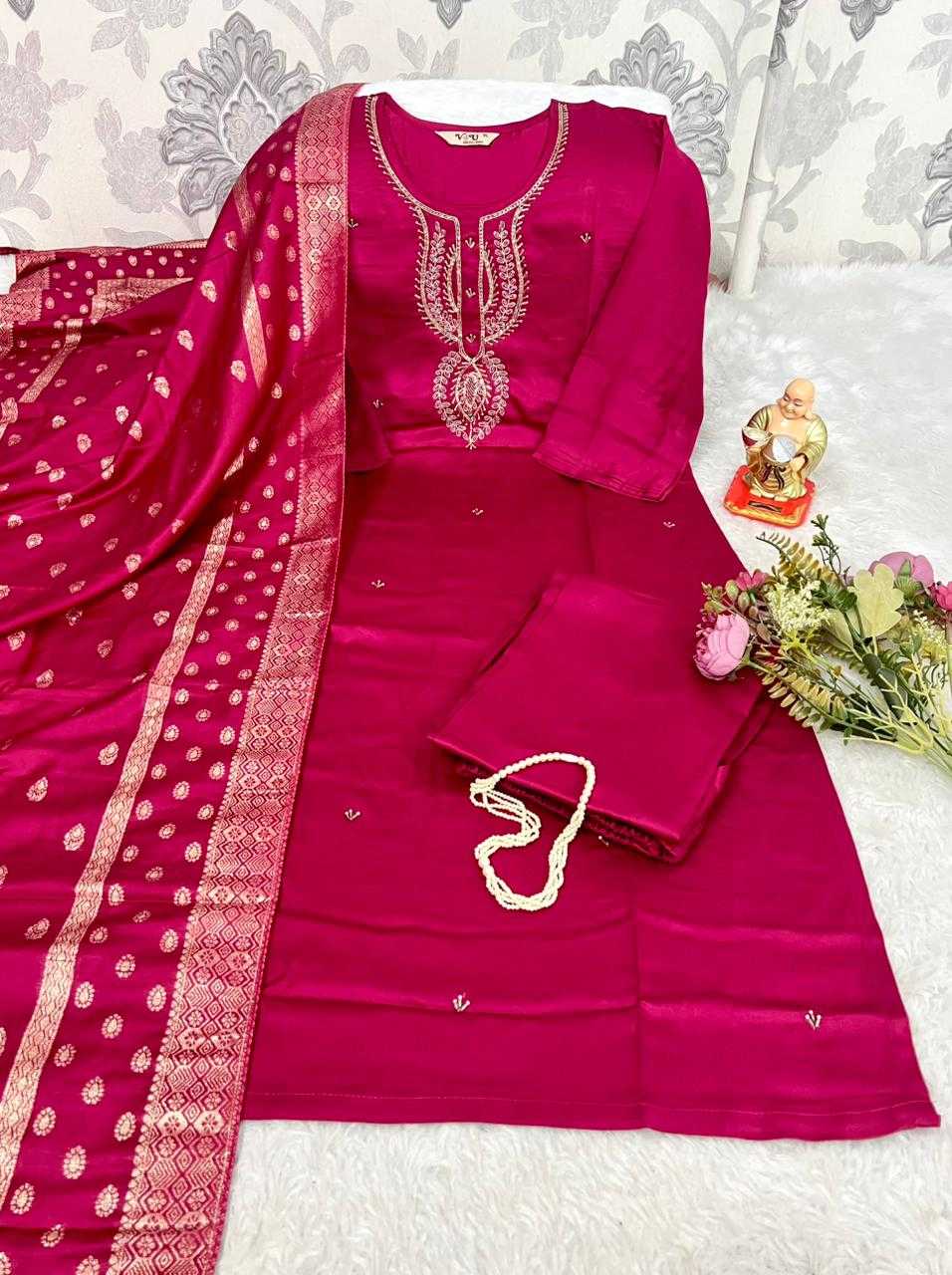 Ynf Gajji Silk KESH594 Aafra Kurti Plus Size Collections Wholesale Silk Kurtis Handloom Kurtis Kurti With Pants Manufacturer- Kapda Export