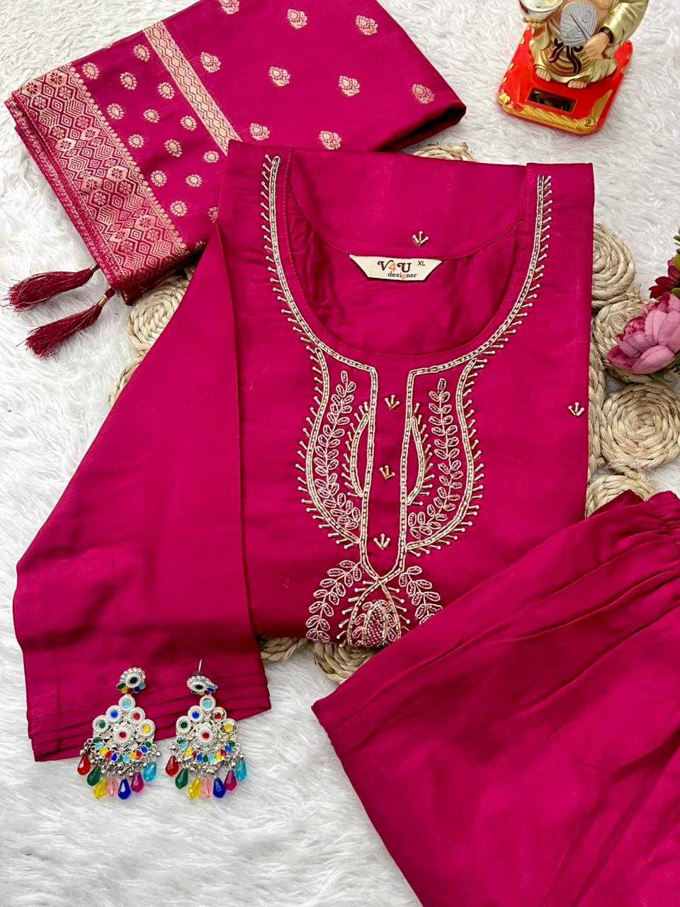 Ynf Gajji Silk KESH594 Aafra Kurti Plus Size Collections Wholesale Silk Kurtis Handloom Kurtis Kurti With Pants Manufacturer- Kapda Export