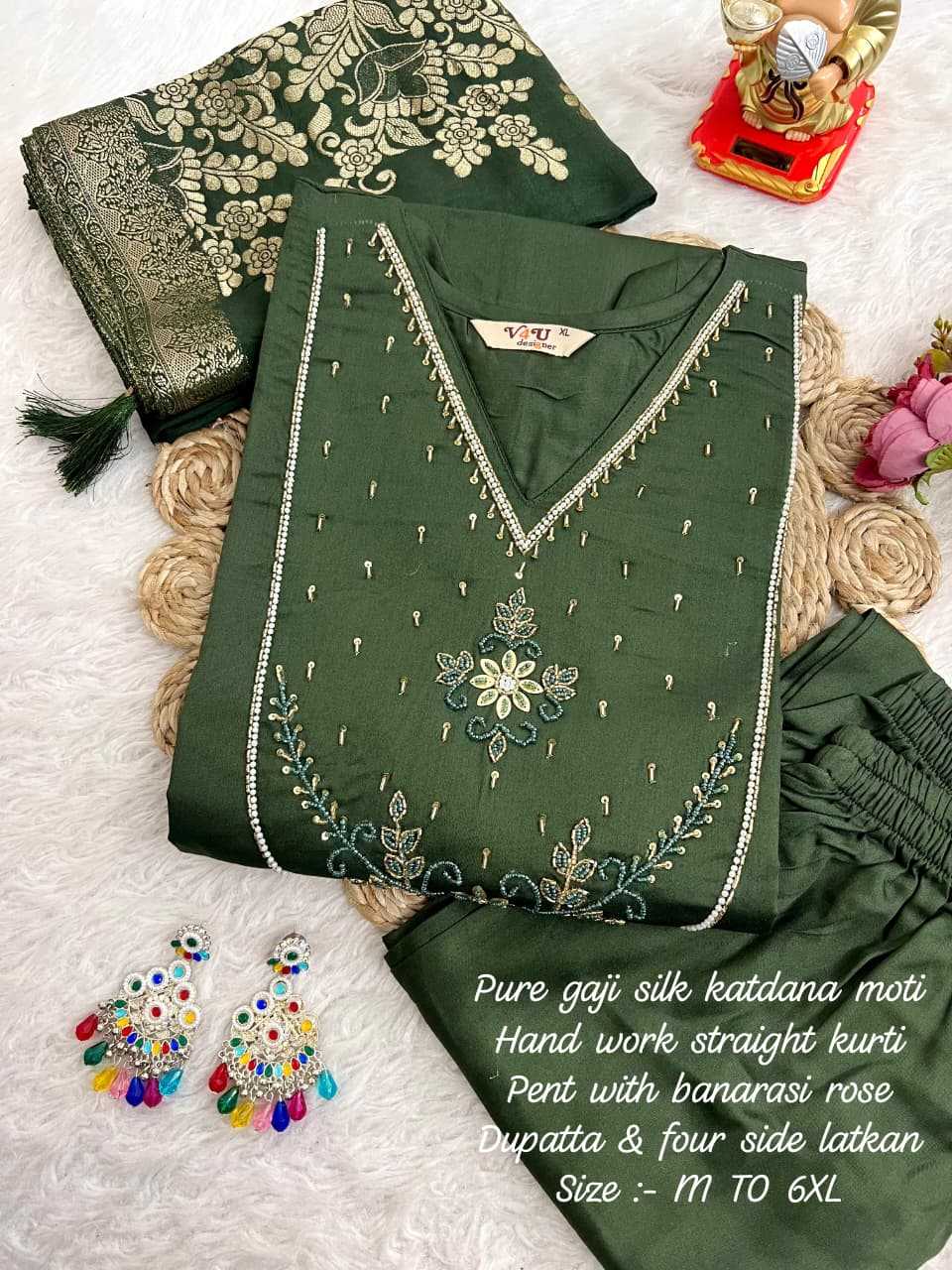 Ynf Gajji Silk KESH594 Alfiya Kurti Plus Size Collections Wholesale Designer Kurtis Silk Kurtis Handloom Kurtis Manufacturer- Kapda Export