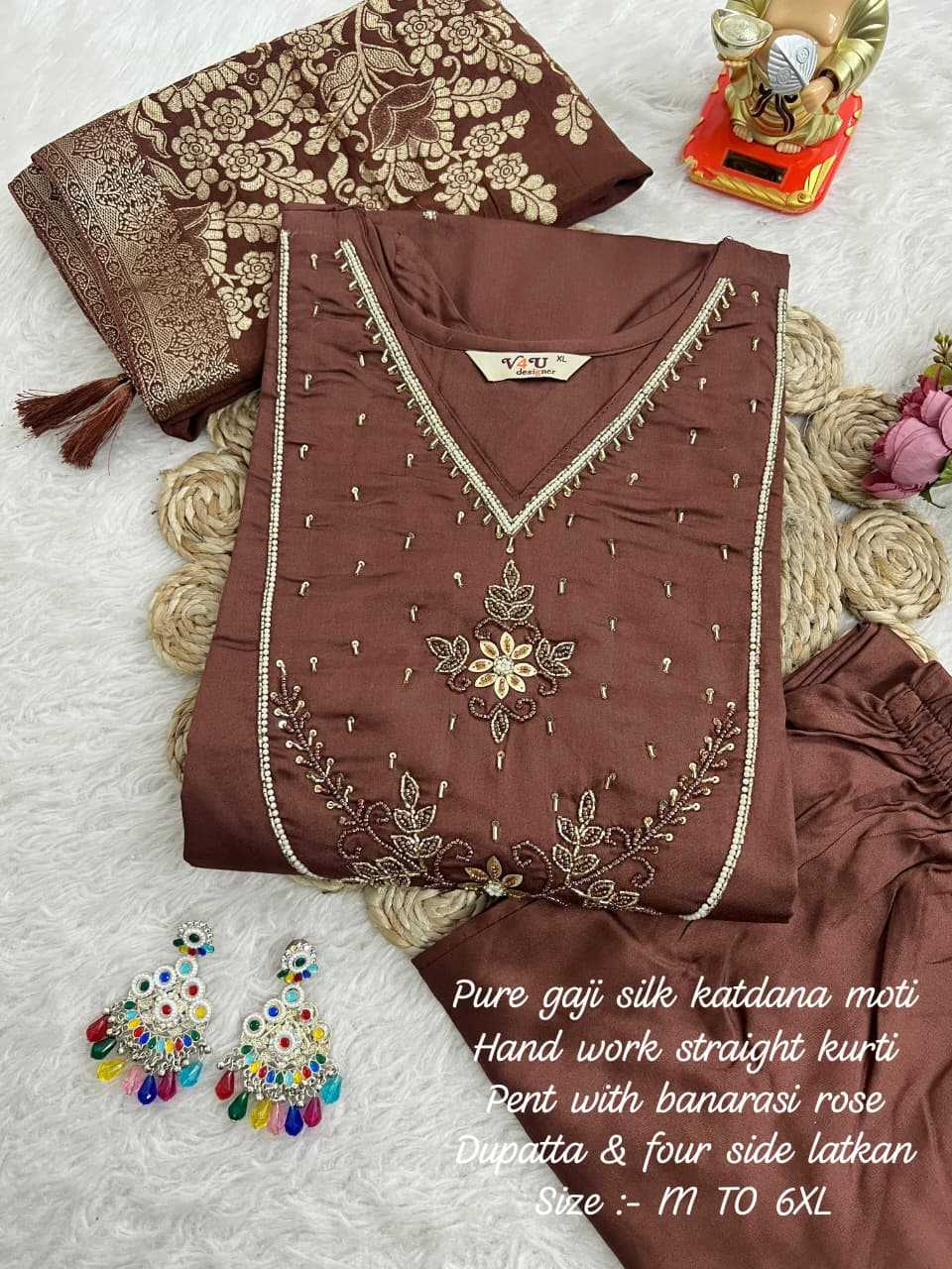 Ynf Gajji Silk KESH594 Alfiya Kurti Plus Size Collections Wholesale Designer Kurtis Silk Kurtis Handloom Kurtis Manufacturer- Kapda Export