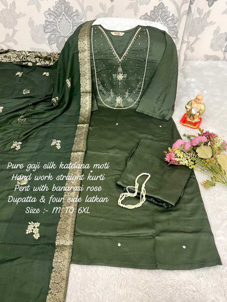 Ynf Gajji Silk KESH594 Alfiya Kurti Plus Size Collections Wholesale Designer Kurtis Silk Kurtis Handloom Kurtis Manufacturer- Kapda Export