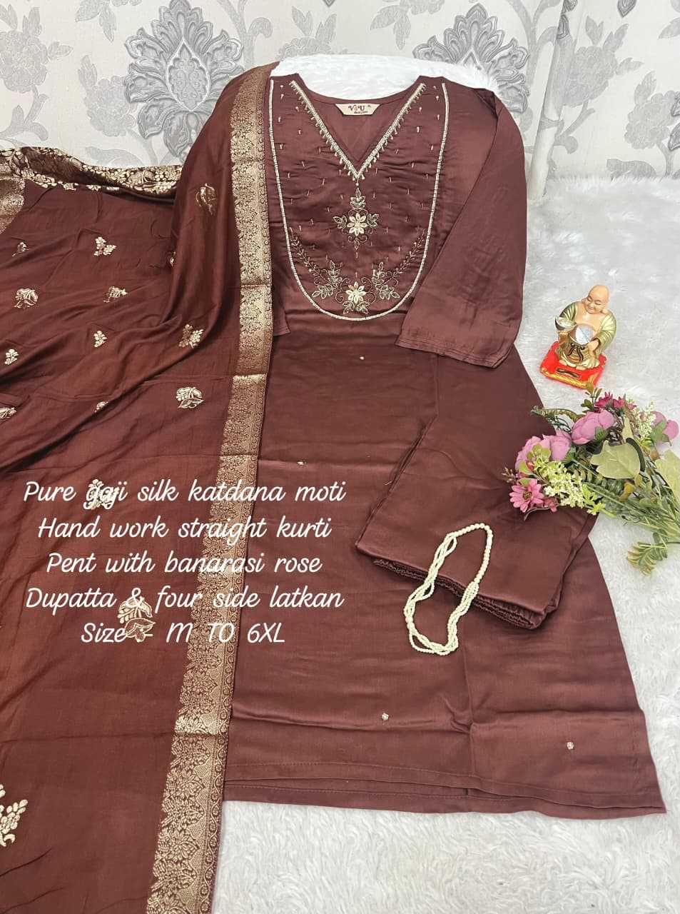Ynf Gajji Silk KESH594 Alfiya Kurti Plus Size Collections Wholesale Designer Kurtis Silk Kurtis Handloom Kurtis Manufacturer- Kapda Export