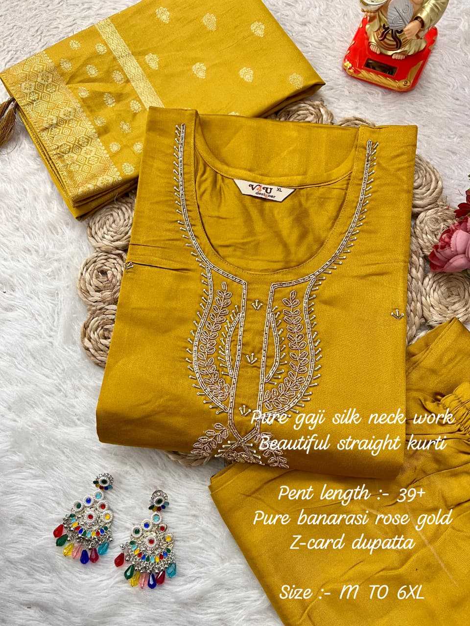 Ynf Gajji Silk KESH594 Mrunal Kurti Plus Size Collections Wholesale Designer Kurtis Silk Kurtis Handloom Kurtis Manufacturer- Kapda Export