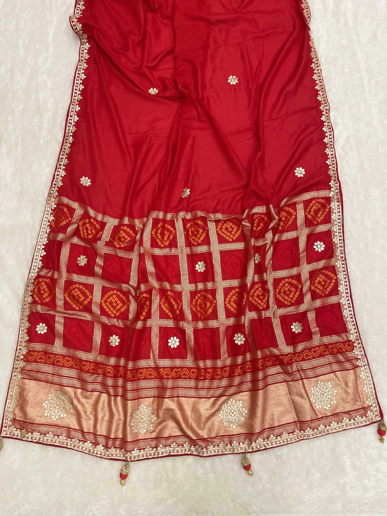 Ynf Gajji Silk KESH649 Ajra Silk Sarees Wholesale Gajji Modal Sarees Printed Silk Saree Designer Silk Sarees Manufacturer- Kapda Export