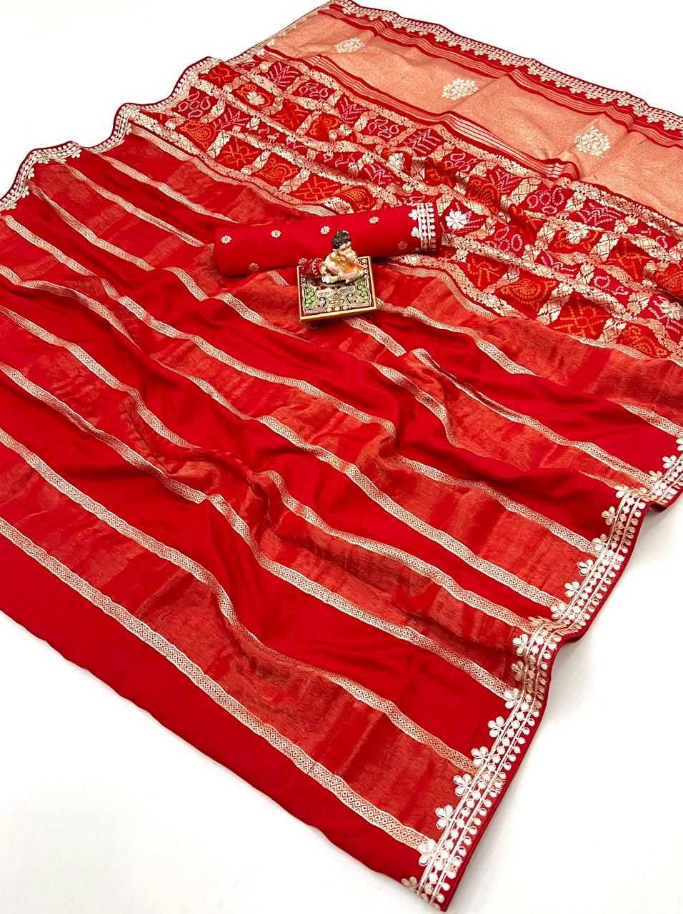 Ynf Gajji Silk KESH649 Arina Silk Sarees Wholesale Gajji Modal Sarees Printed Silk Saree Festival Silk Sarees Manufacturer- Kapda Export