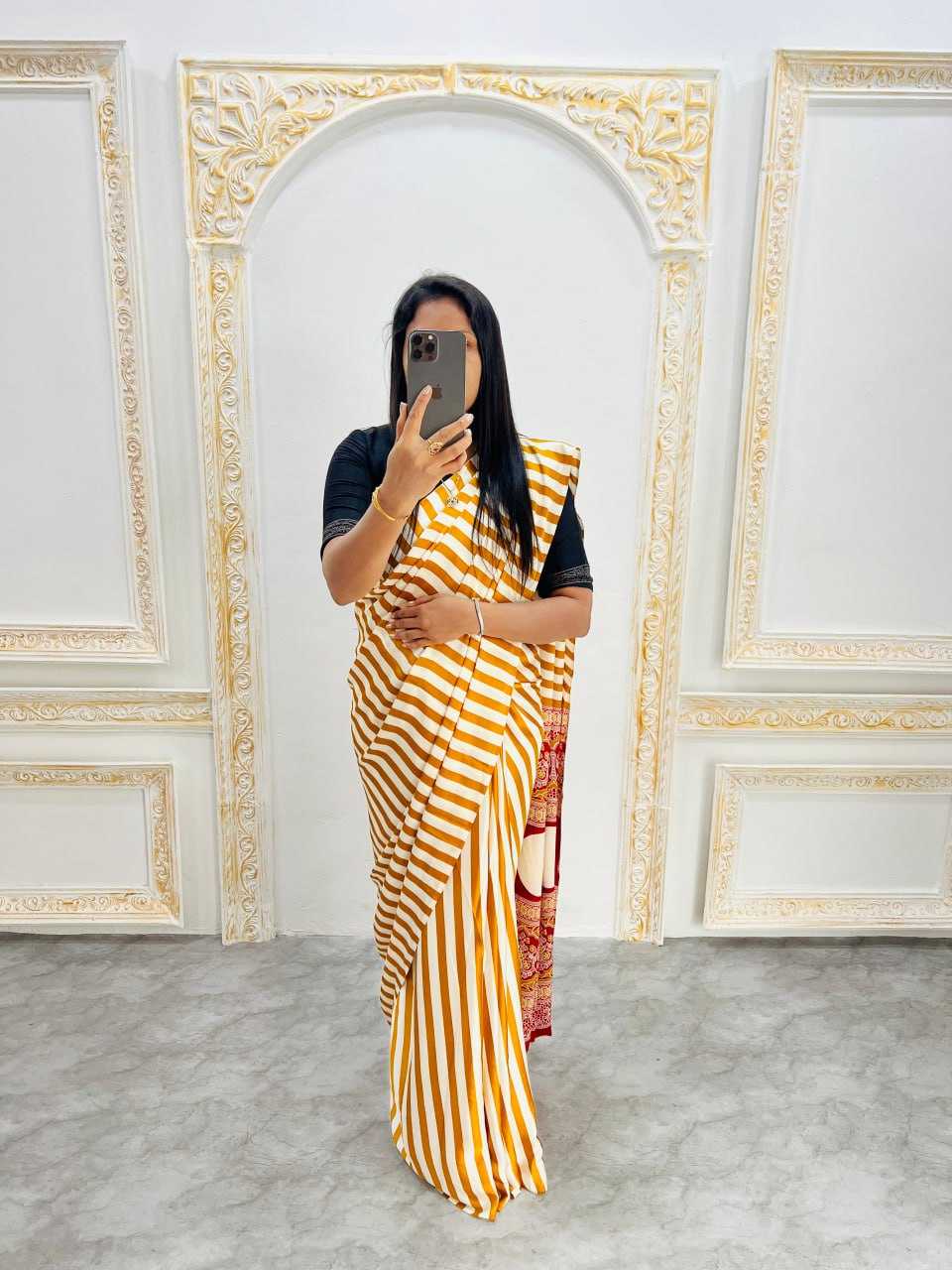 Ynf Gajji Silk RIN207 220 Sarees Wholesale Designer Sarees Printed Sarees Ajrakh Sarees Manufacturer- Kapda Export