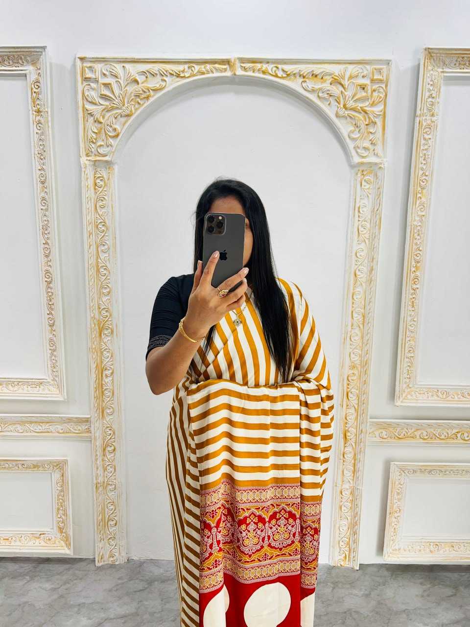 Ynf Gajji Silk RIN207 220 Sarees Wholesale Designer Sarees Printed Sarees Ajrakh Sarees Manufacturer- Kapda Export