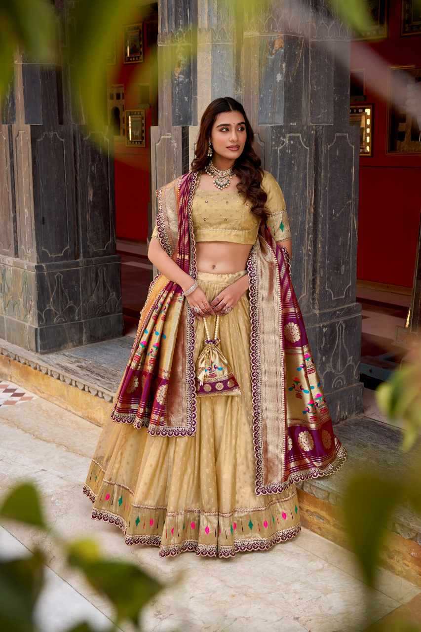 Ynf Galaxy Simmer KESH134 NITHYASHRI Lehengas Wholesale Fancy Lehenga Embroidered Lehenga Zari Work Lehenga Manufacturer- Kapda Export