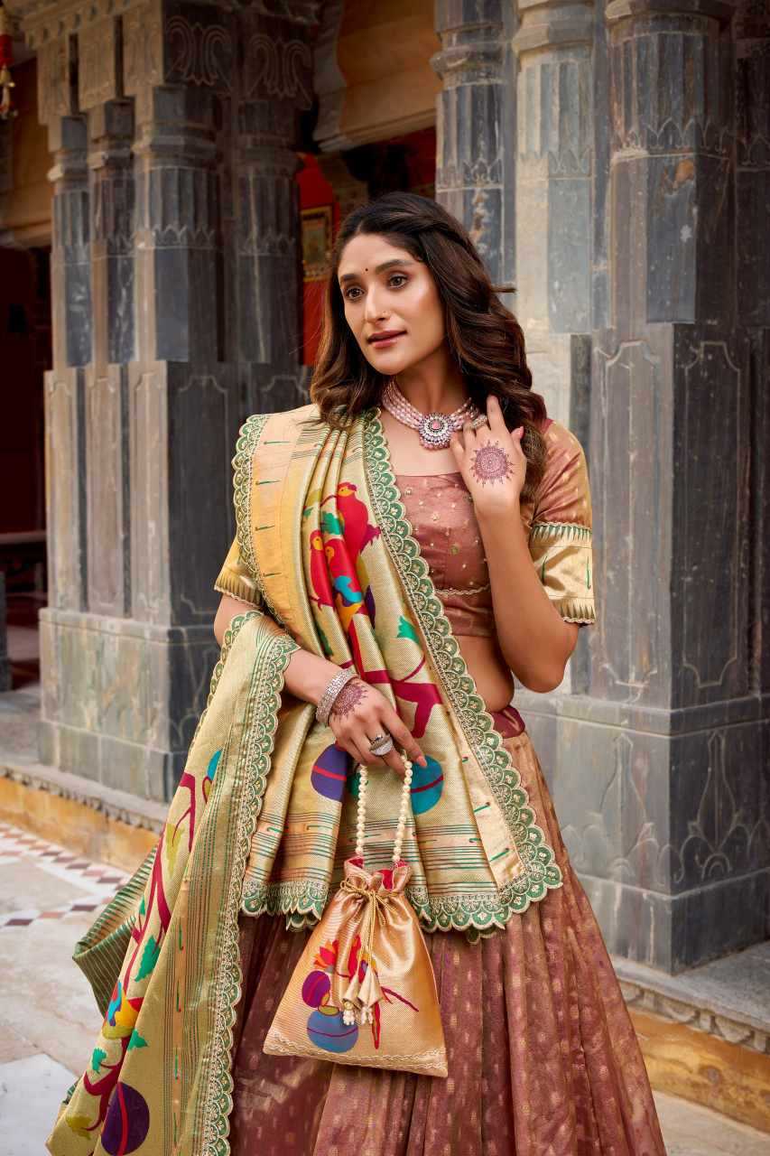 Ynf Galaxy Simmer KESH134 NITHYASHRI Lehengas Wholesale Fancy Lehenga Embroidered Lehenga Zari Work Lehenga Manufacturer- Kapda Export