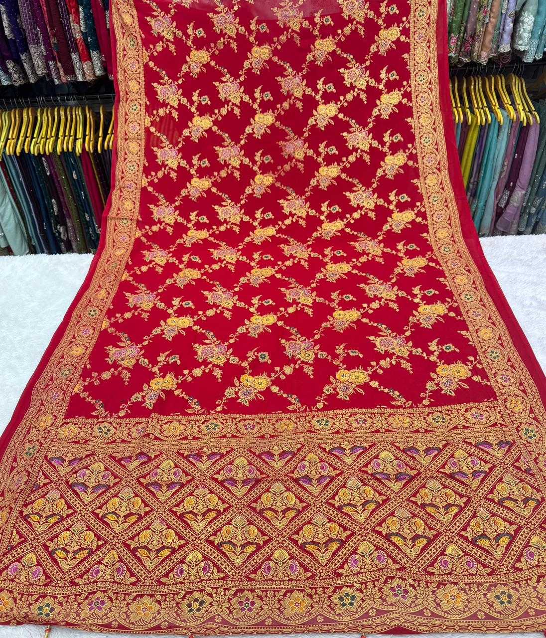 Ynf Georgette KESH114 NEPAL Sarees Festive Collections Wholesale Printed Sarees Georgette Sarees Festive Sarees Manufacturer- Kapda Export