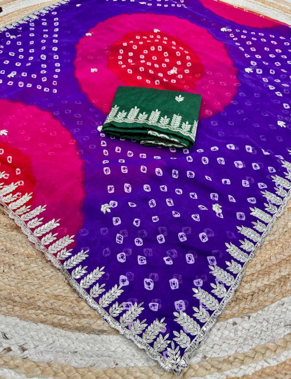 Ynf Georgette KESH511 1053 Sarees Wholesale Lace Border Sarees Traditional Sarees Zari Sarees Manufacturer- Kapda Export