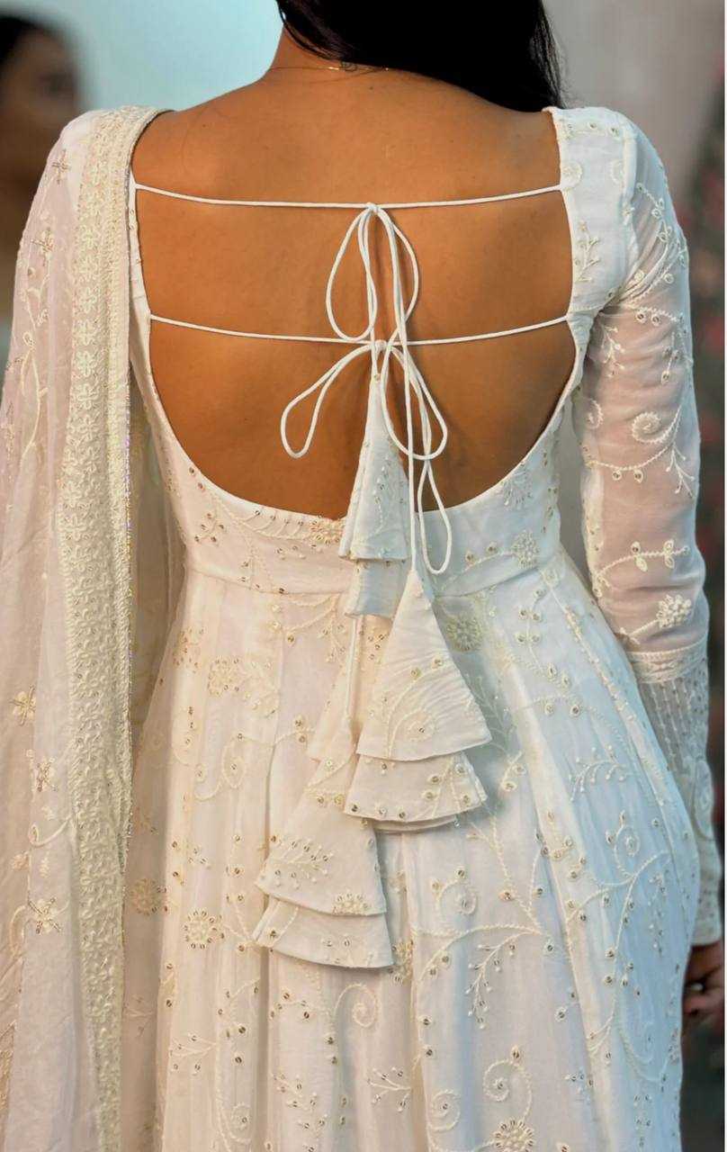 Ynf Georgette KESH515 3063 Suits & Dresses Wholesale Georgette Suit Anarkali Suits Designer Suits Manufacturer- Kapda Export