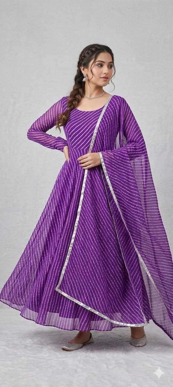 Ynf Georgette KESH552 147 Gowns Wholesale Printed Gowns Georgette Gown Designer Gowns Manufacturer- Kapda Export