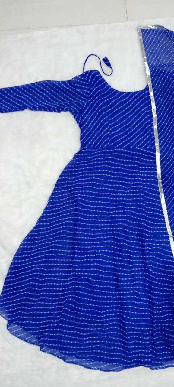 Ynf Georgette KESH552 147 Gowns Wholesale Printed Gowns Georgette Gown Designer Gowns Manufacturer- Kapda Export