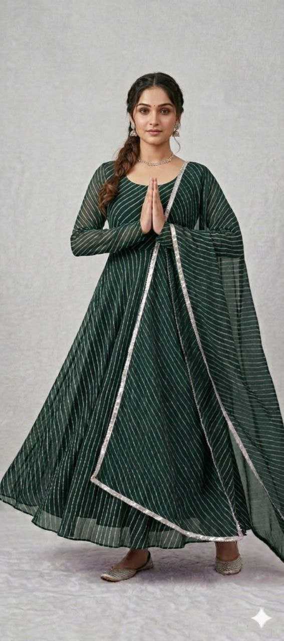 Ynf Georgette KESH552 147 Gowns Wholesale Printed Gowns Georgette Gown Designer Gowns Manufacturer- Kapda Export