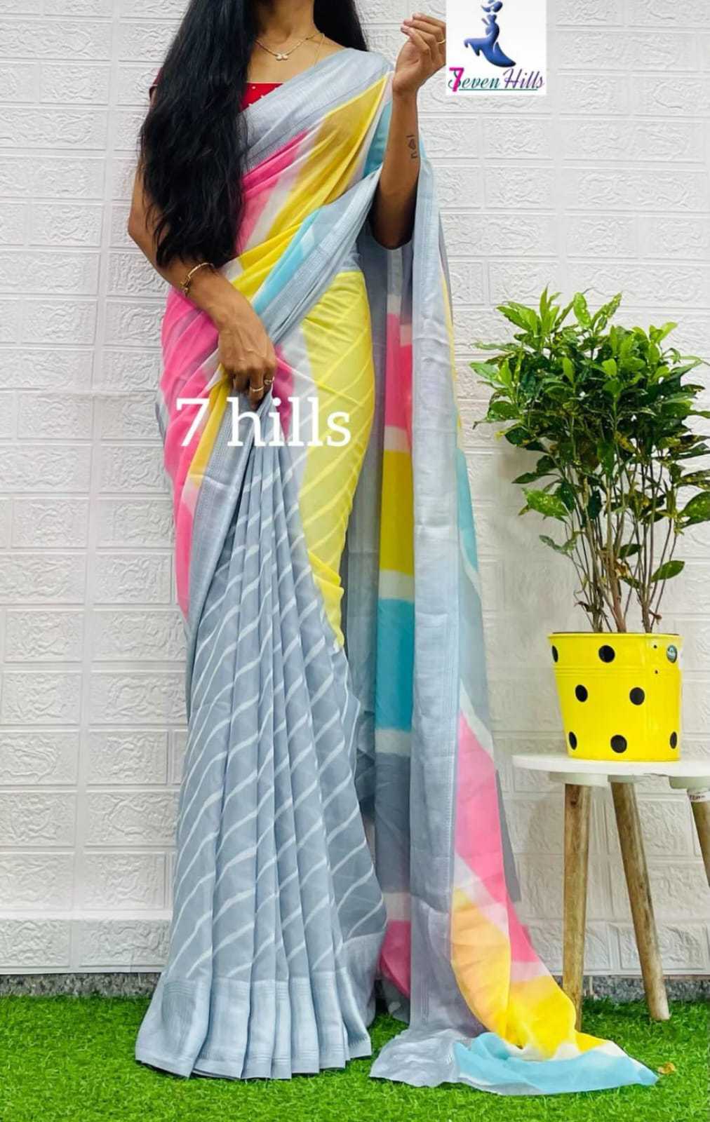 Ynf Georgette KESH575 Aamaniya Sarees Wholesale Designer Sarees Georgette Sarees Lightweight Sarees Manufacturer- Kapda Export