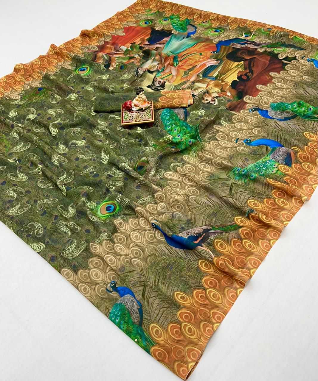 Ynf Georgette KESH649 Kainat Sarees Wholesale Designer Sarees Printed Sarees Georgette Sarees Manufacturer- Kapda Export