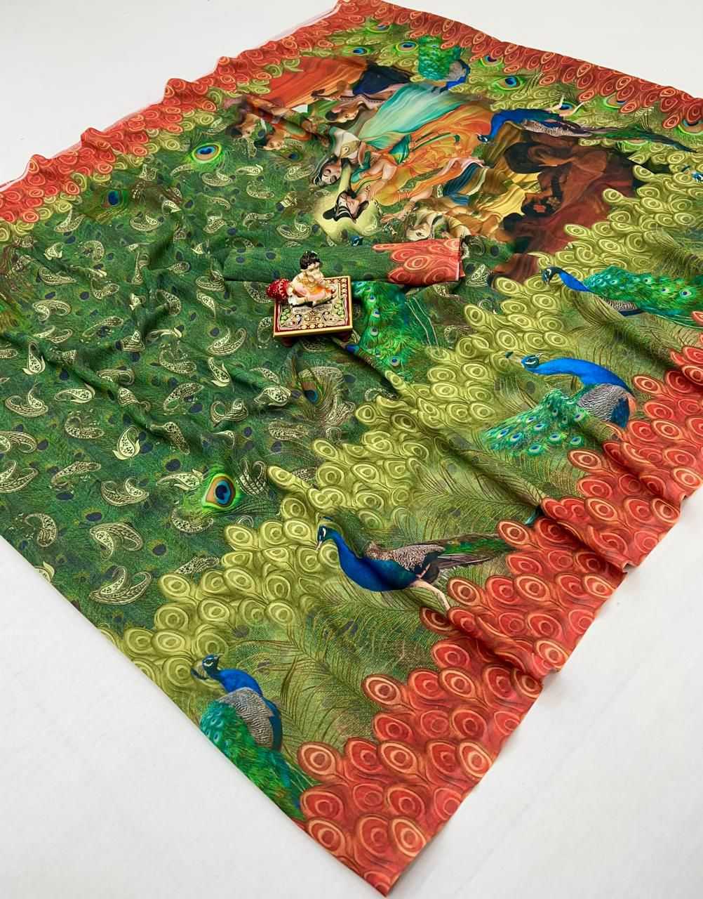 Ynf Georgette KESH649 Kainat Sarees Wholesale Designer Sarees Printed Sarees Georgette Sarees Manufacturer- Kapda Export