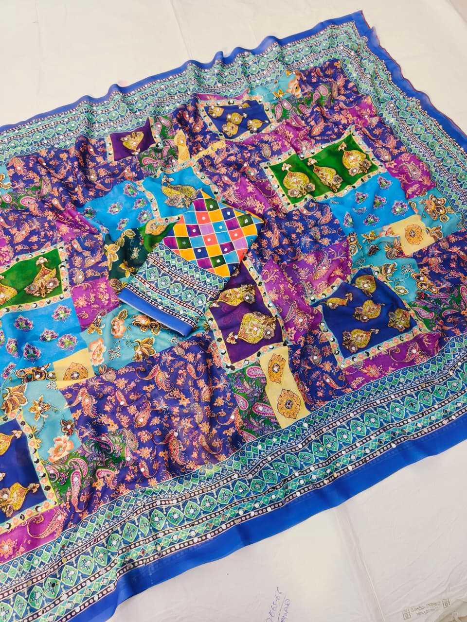 Ynf Georgette KESH673 RAJ GHARANA Sarees Wholesale Designer Sarees Printed Sarees Georgette Sarees Manufacturer- Kapda Export