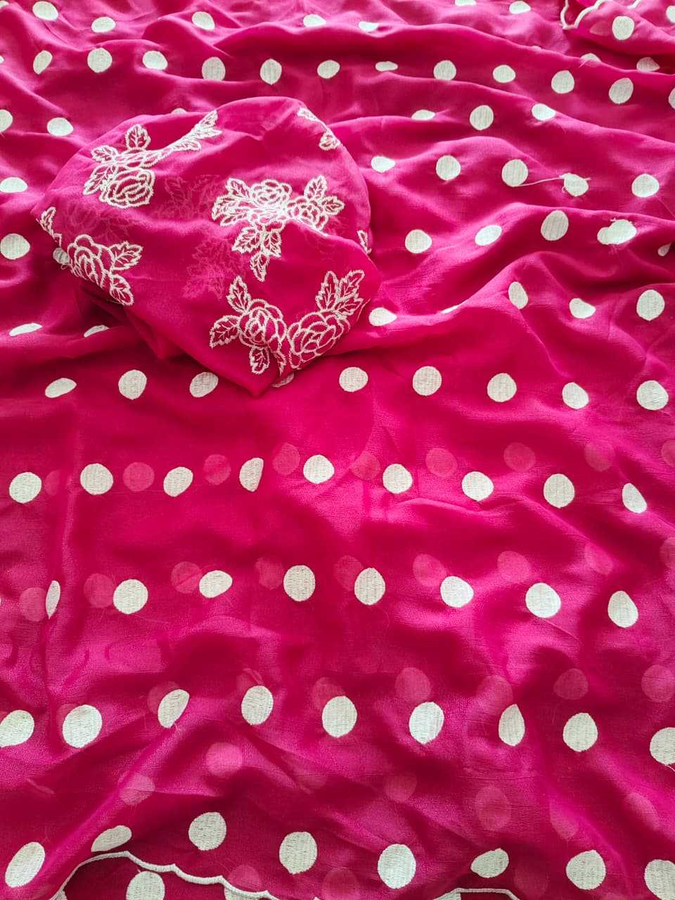 Ynf Georgette KESH682 Gulrukh Sarees Wholesale Designer Sarees Georgette Sarees Pink Sarees Manufacturer- Kapda Export