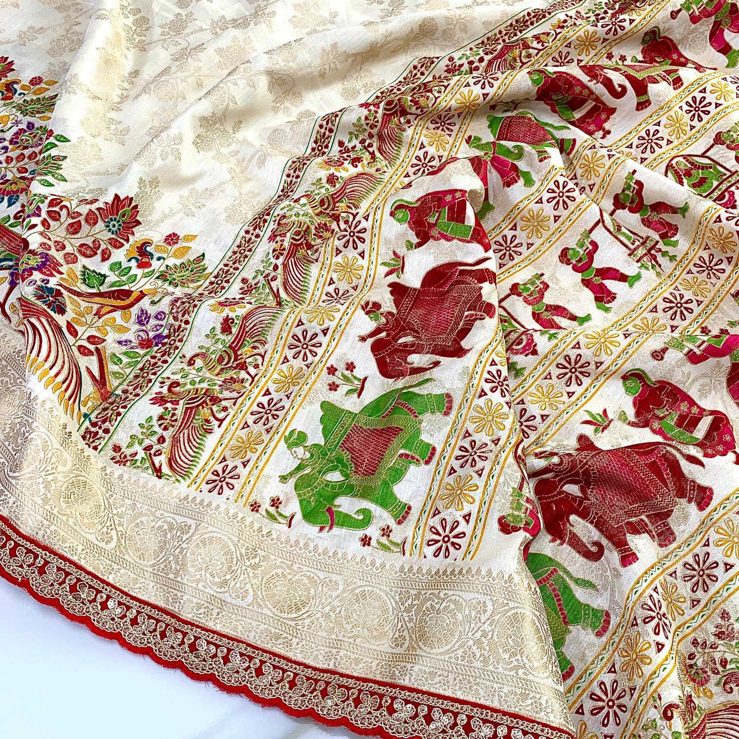 Ynf Georgette KESH737 Laibaah Sarees Festive Collections Wholesale Printed Sarees Georgette Sarees Onam Collections Manufacturer- Kapda Export