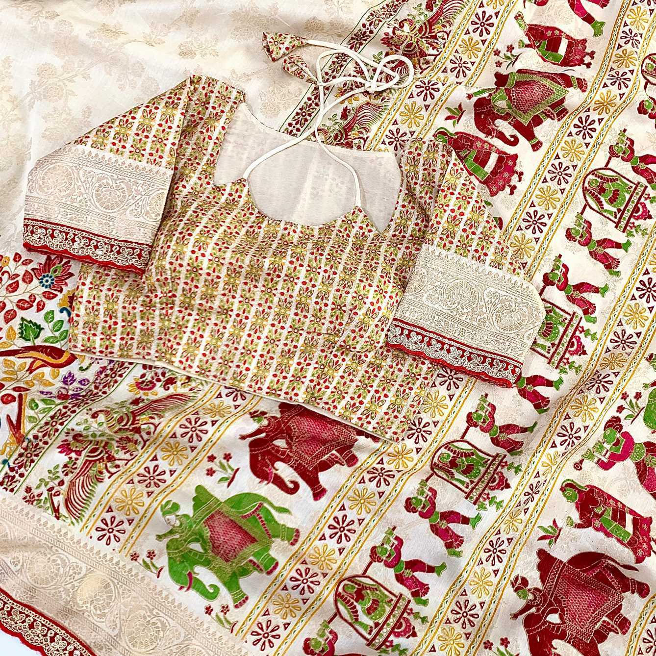 Ynf Georgette KESH737 Laibaah Sarees Festive Collections Wholesale Printed Sarees Georgette Sarees Onam Collections Manufacturer- Kapda Export